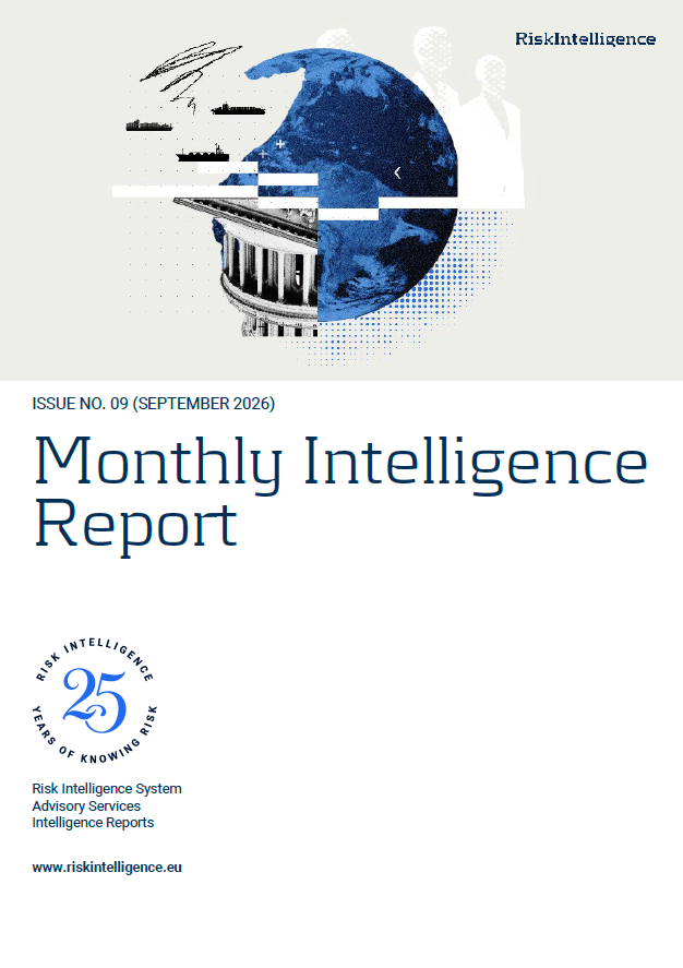 Monthly Intelligence Report Cover September 2026
