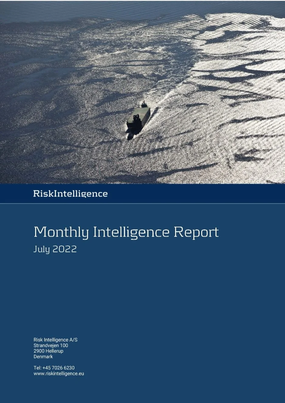 Risk Intelligence | Monthly Intelligence Report — Risk Intelligence