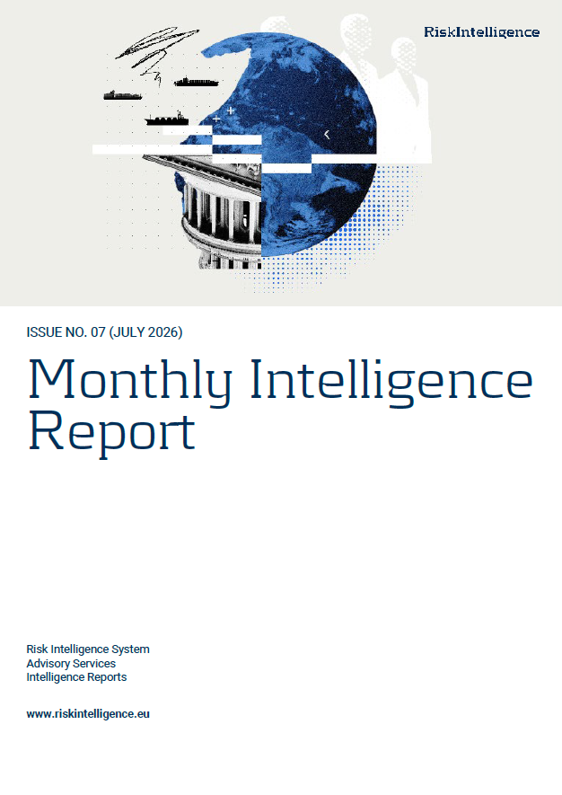 Monthly Intelligence Report Cover July 2026