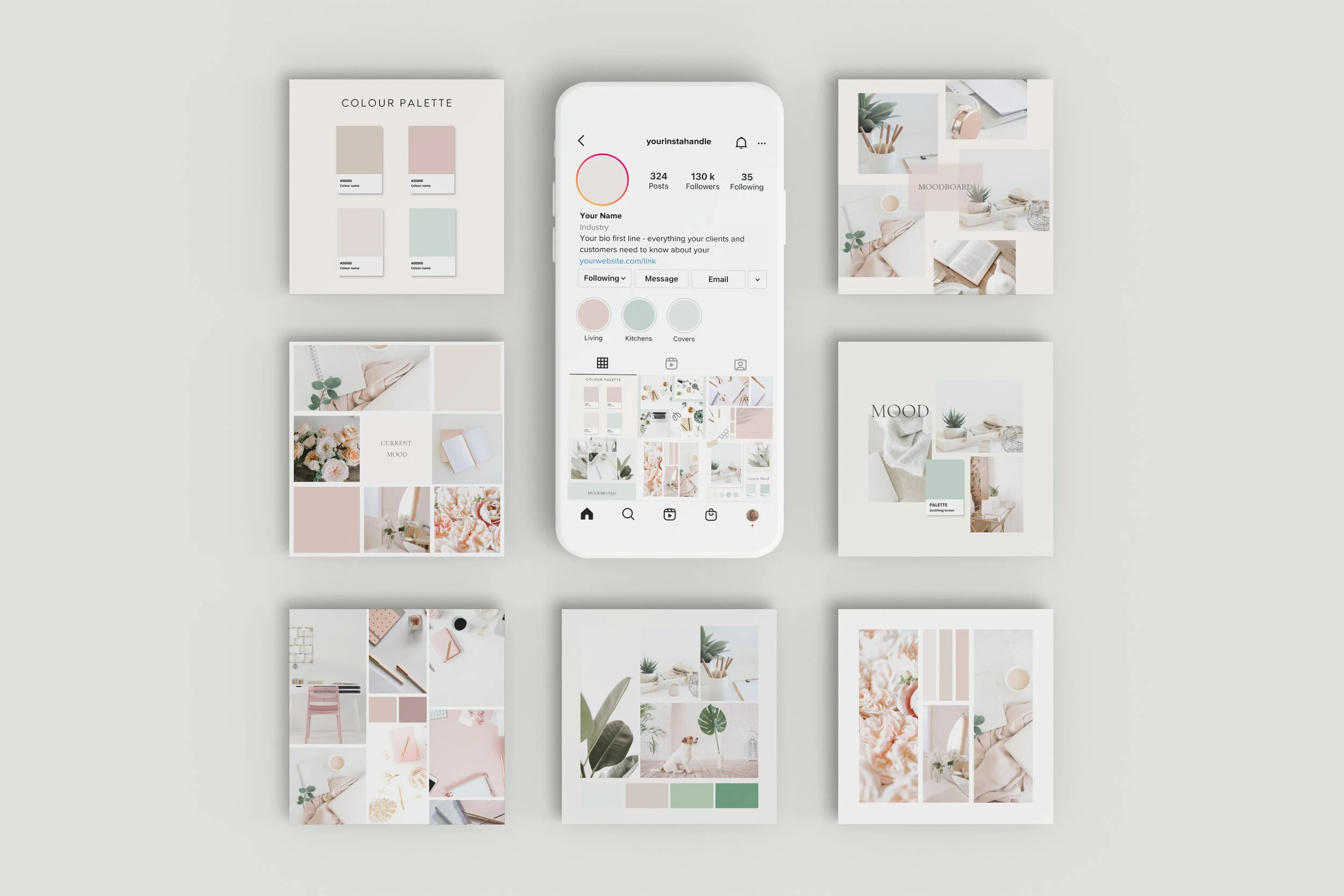 Ultimate Instagram Template Pack Bundle — Amado Branding