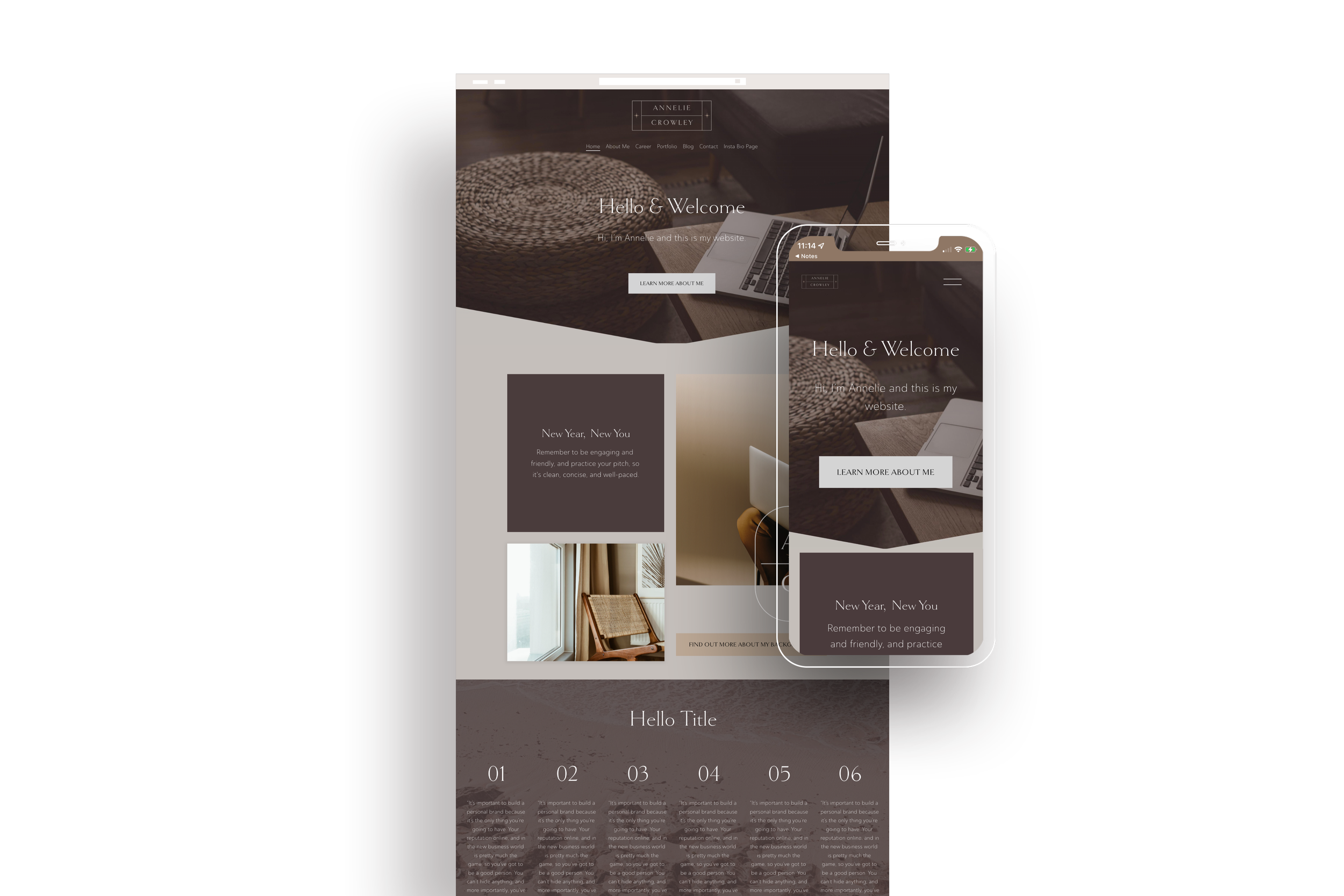 Annelie P&B Phone & Website Screen Mockup.png