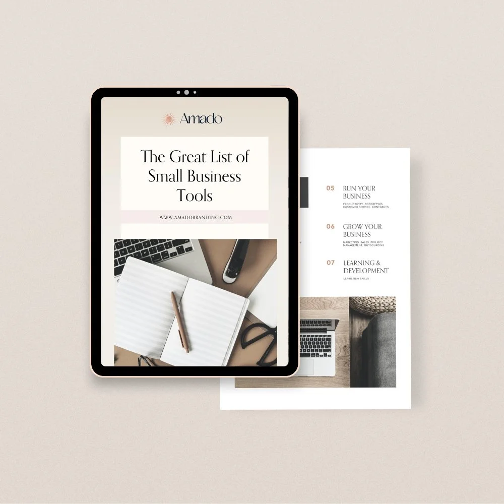 The Great List Of Free Business Tools & Resources — Amado Branding