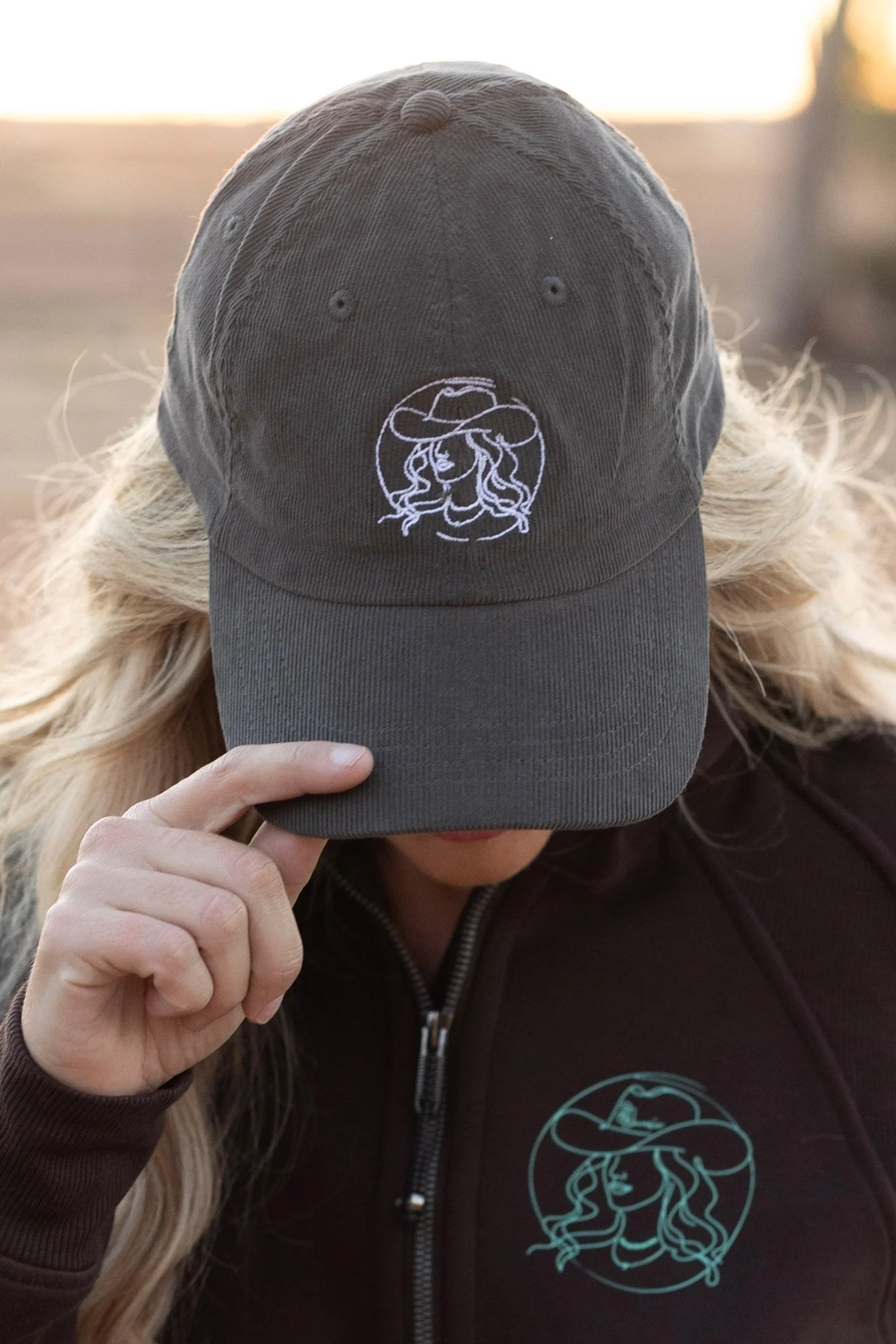 SJ Music Corduroy Cap- Olive