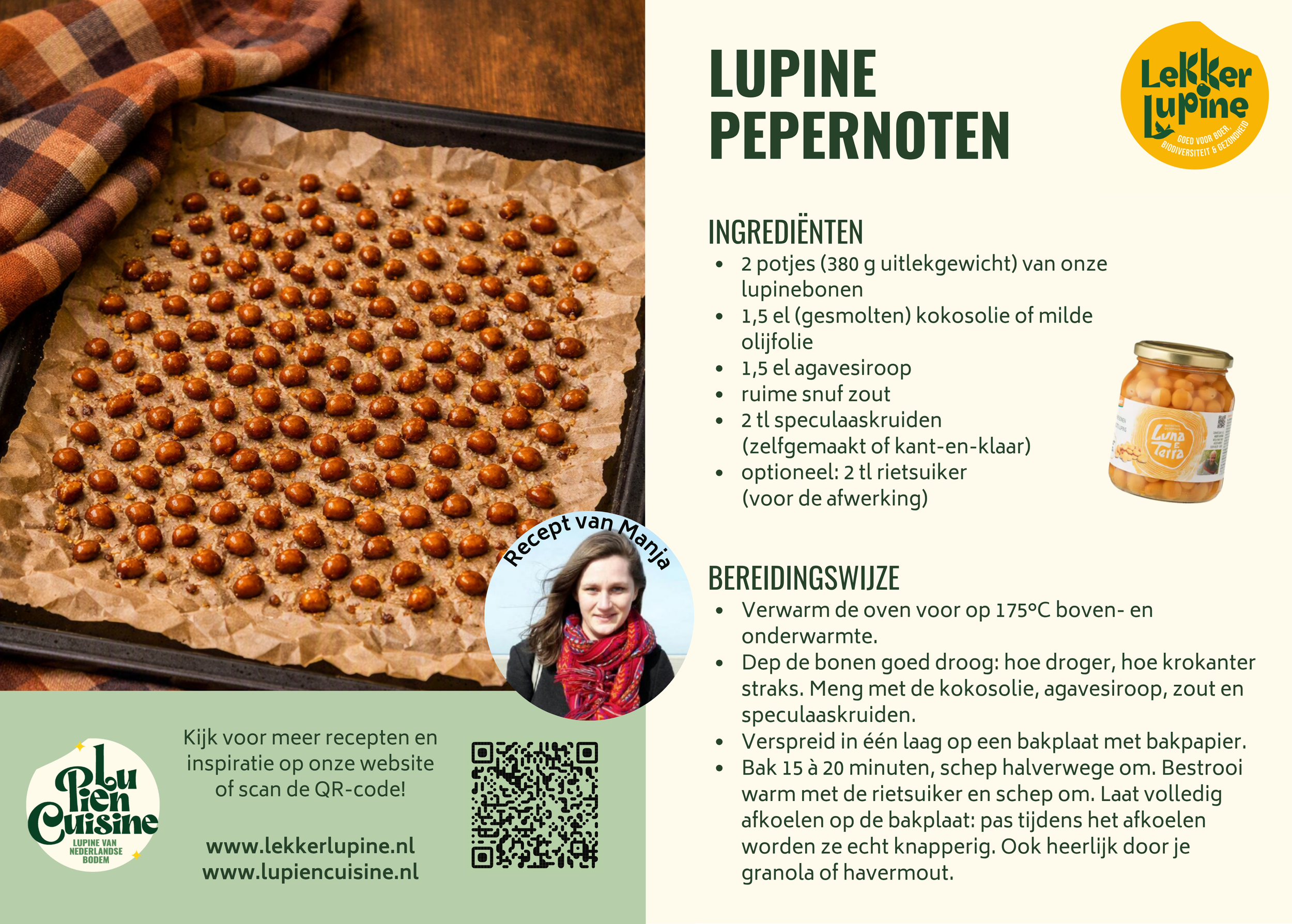 Lupine pepernoten
