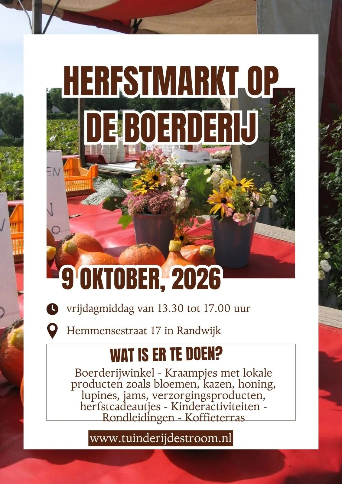 Herfstmarkt Tuinderij De Stroom