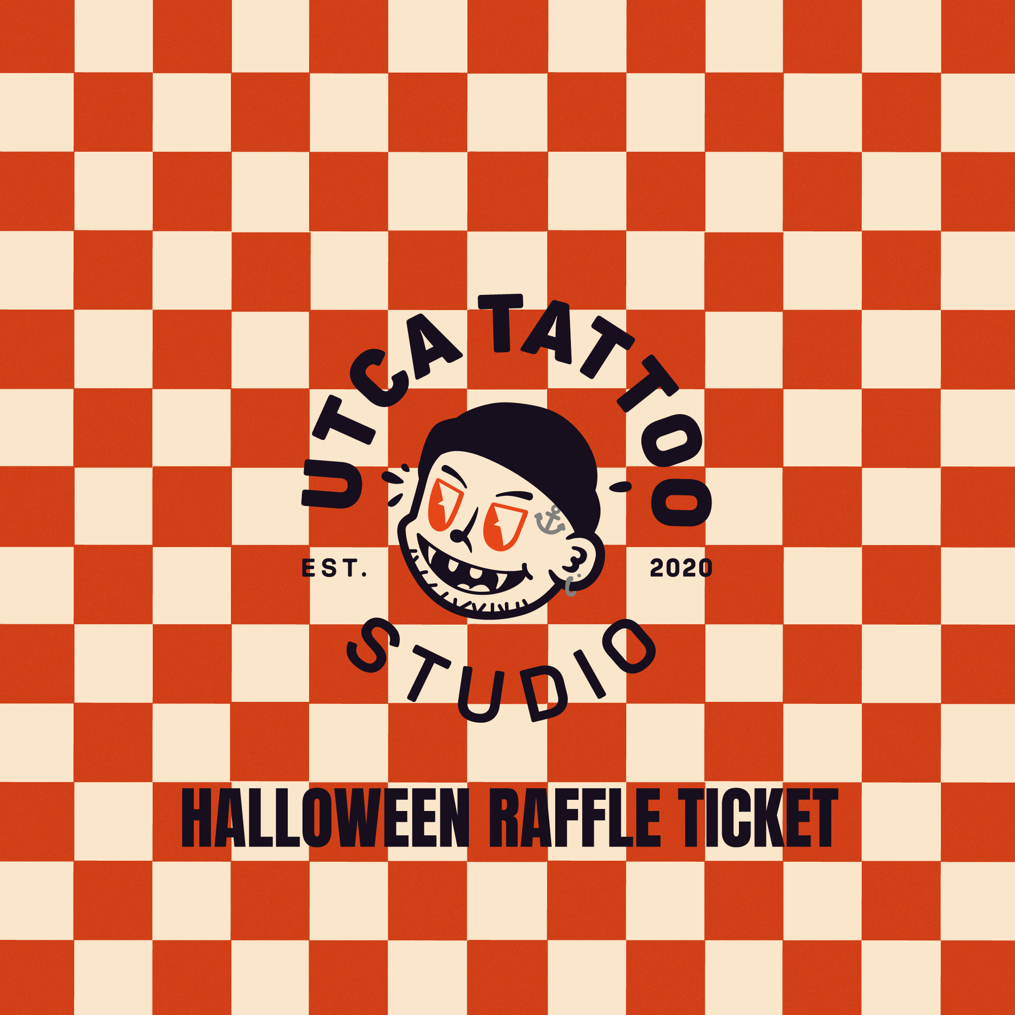 HALLOWEEN FLASH DAY RAFFLE TICKET