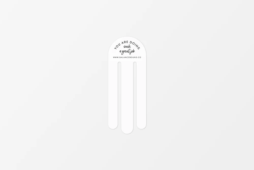 Snap-in Bookmark Ruler — Balance Bound