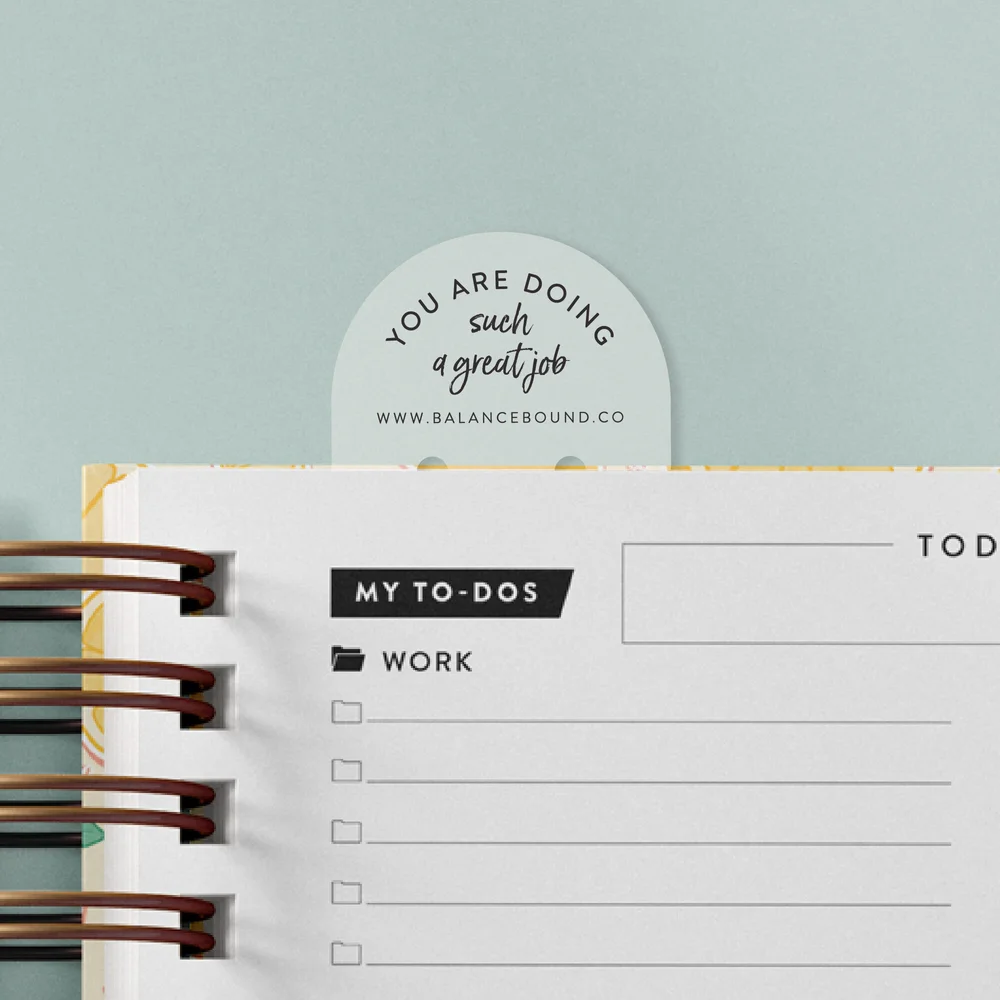 Snap-in Bookmark Ruler — Balance Bound