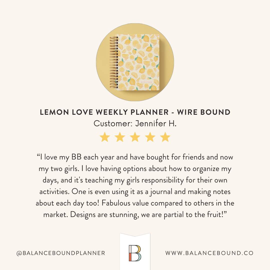 We love hearing how our Balance Bound&trade; planner is becoming a family favorite&mdash;helping moms and their kids stay organized, inspired and even journal their days. ✨ 

Check out our &lsquo;testimonials&rsquo; highlight to see what more custome
