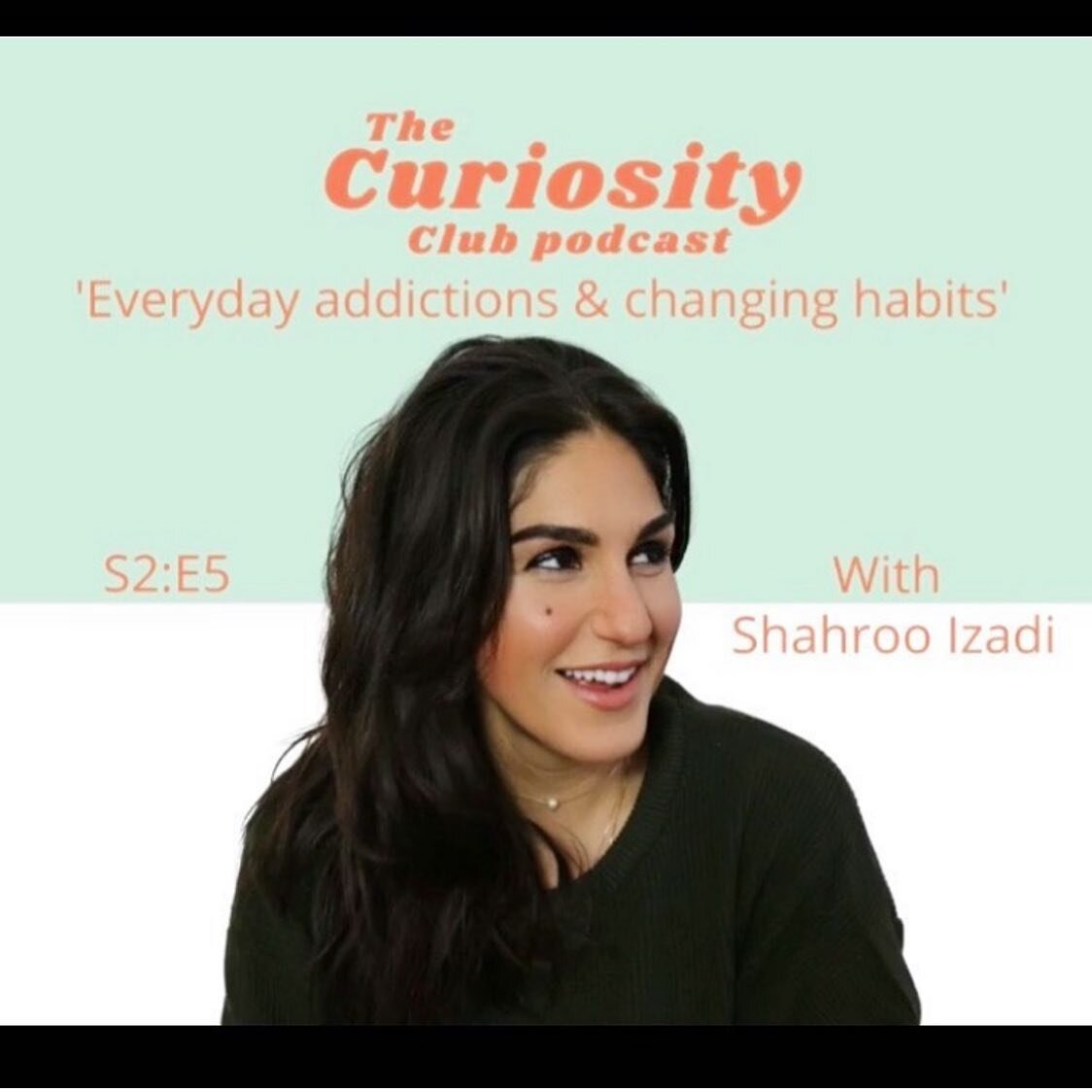 Check out our @shahroo_izadi on the last episode of @thecuriosityclub_ podcast
