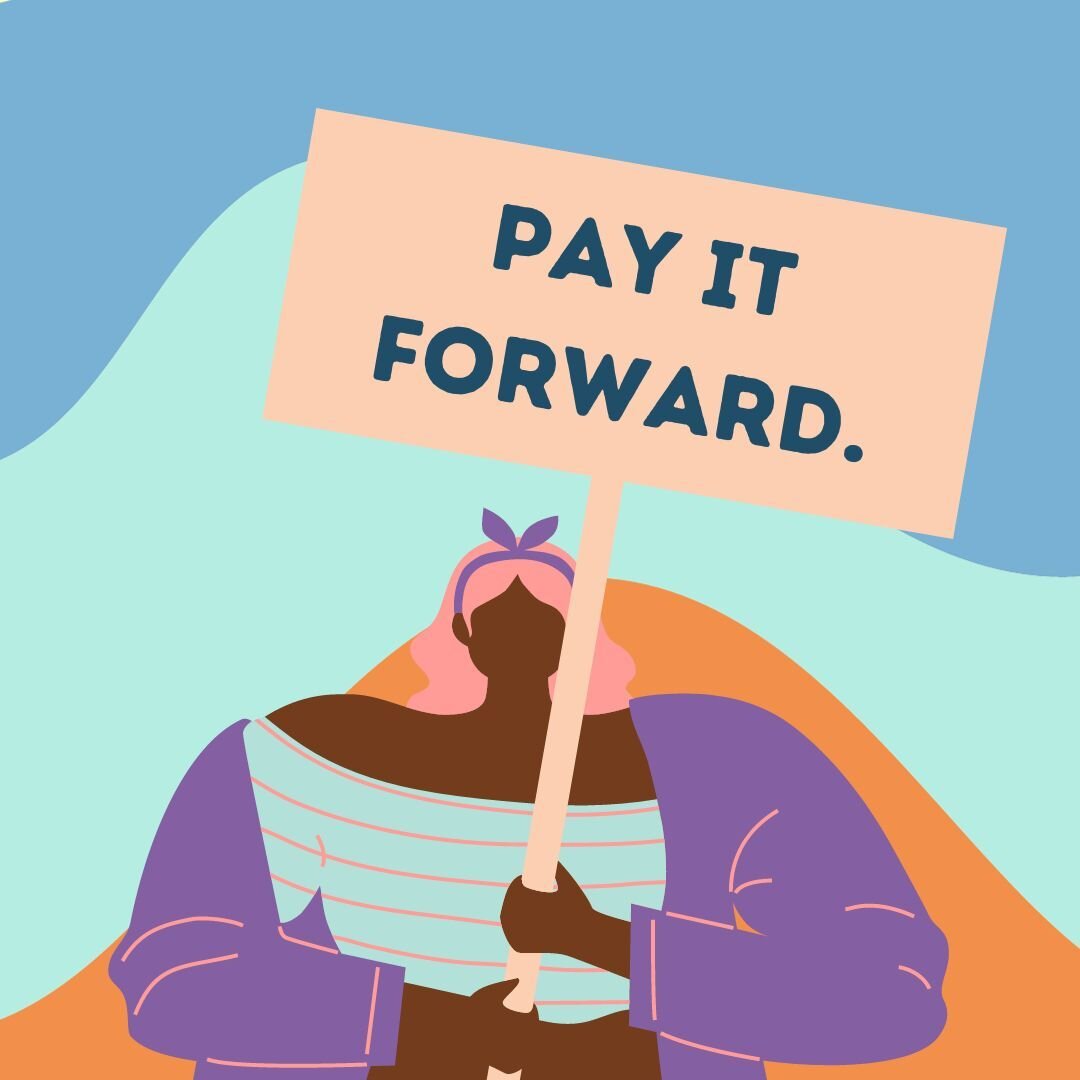 How do you #payitforward?

The Million Dollar Women Fund was founded on the idea of paying it forward. Our founder Julia Pimsleur started the MDW fund to #payitforward because she received needs-based scholarships throughout her educational journey, 