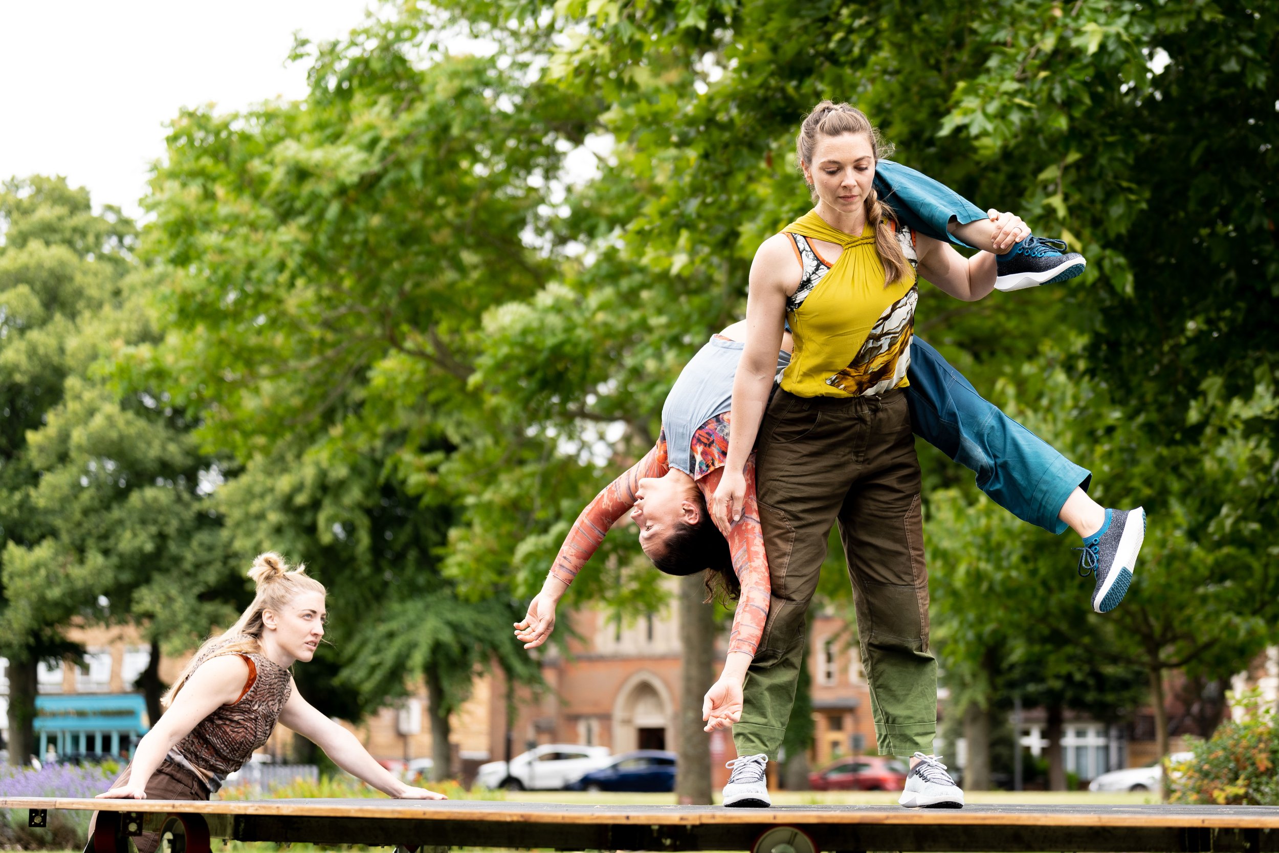Feet off the Ground dance - Turning Point promo shoot