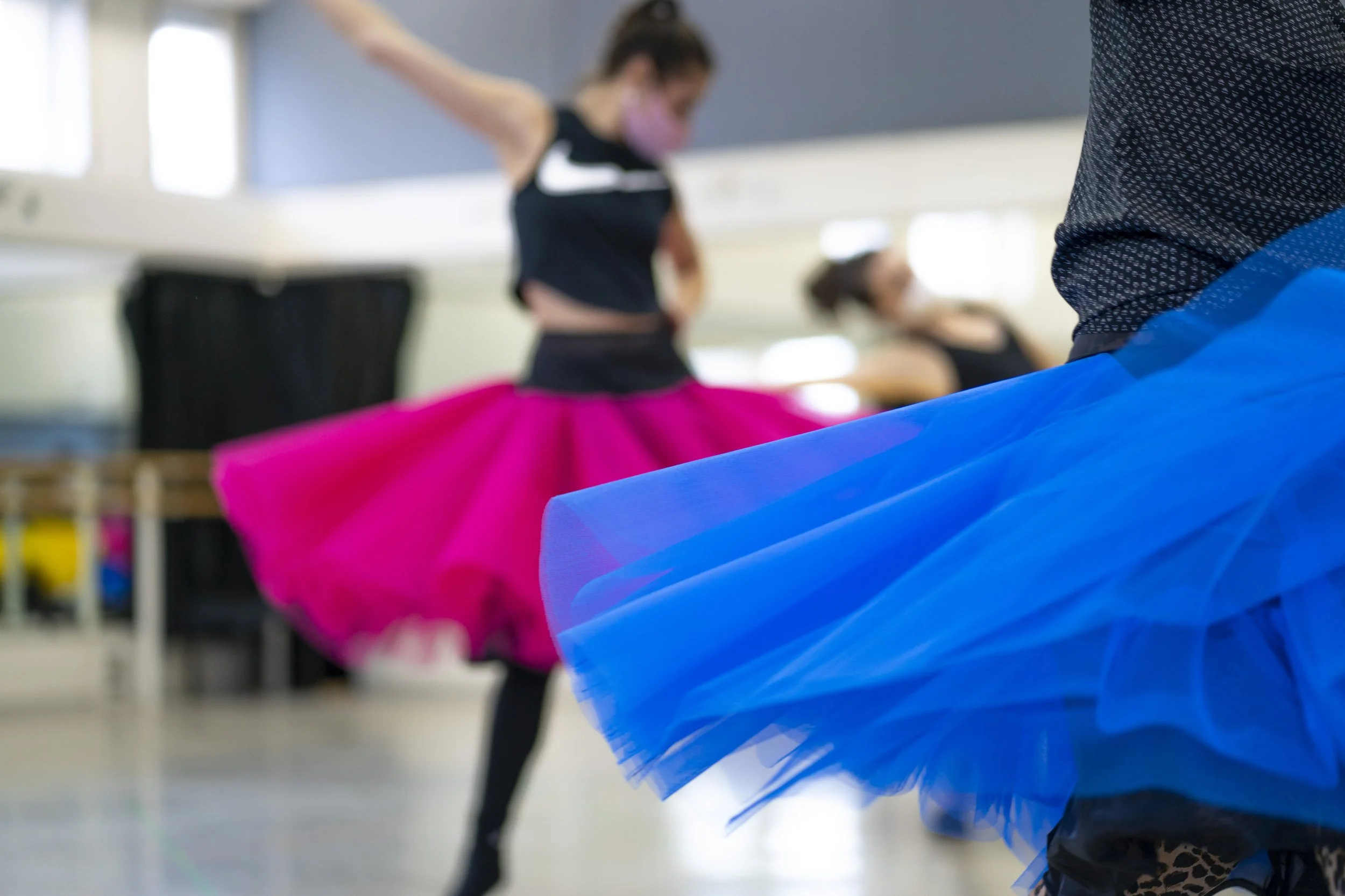 Royal Opera House, Jenufa, Opera, Dancers, Tutu's Pink Blue.