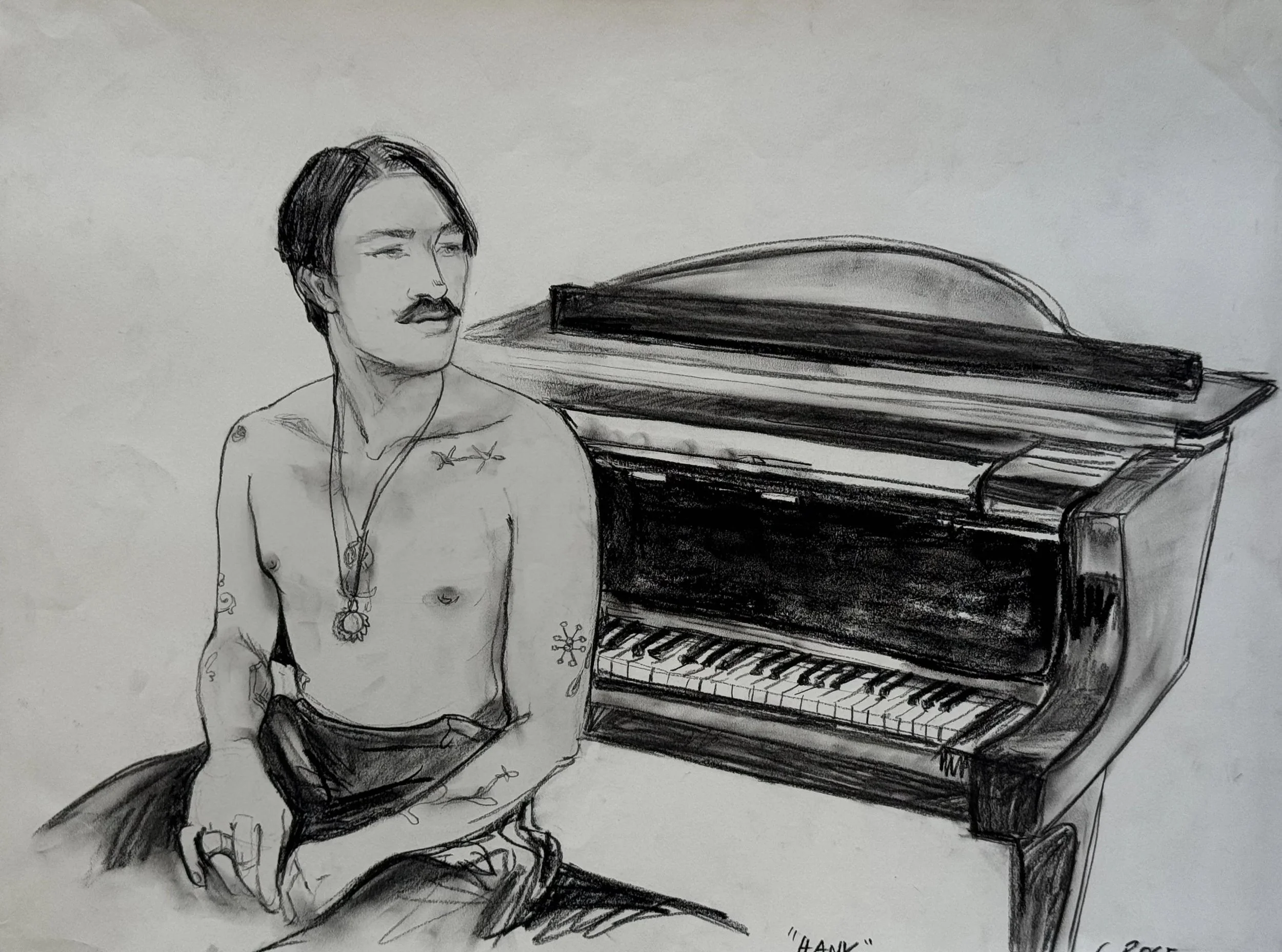 Hank with Piano
