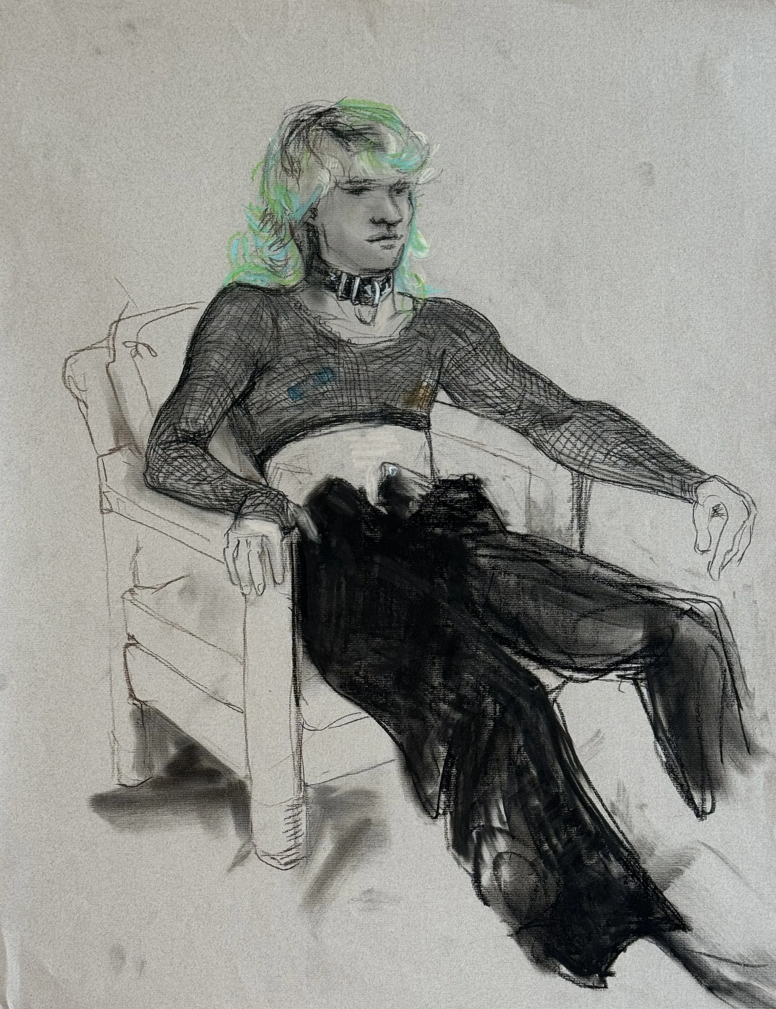 Seated Youth