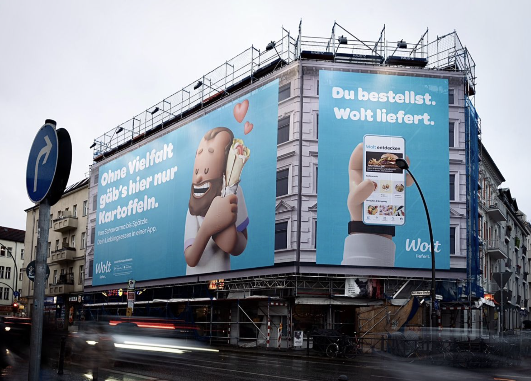 Wolt – OOH Kampagne