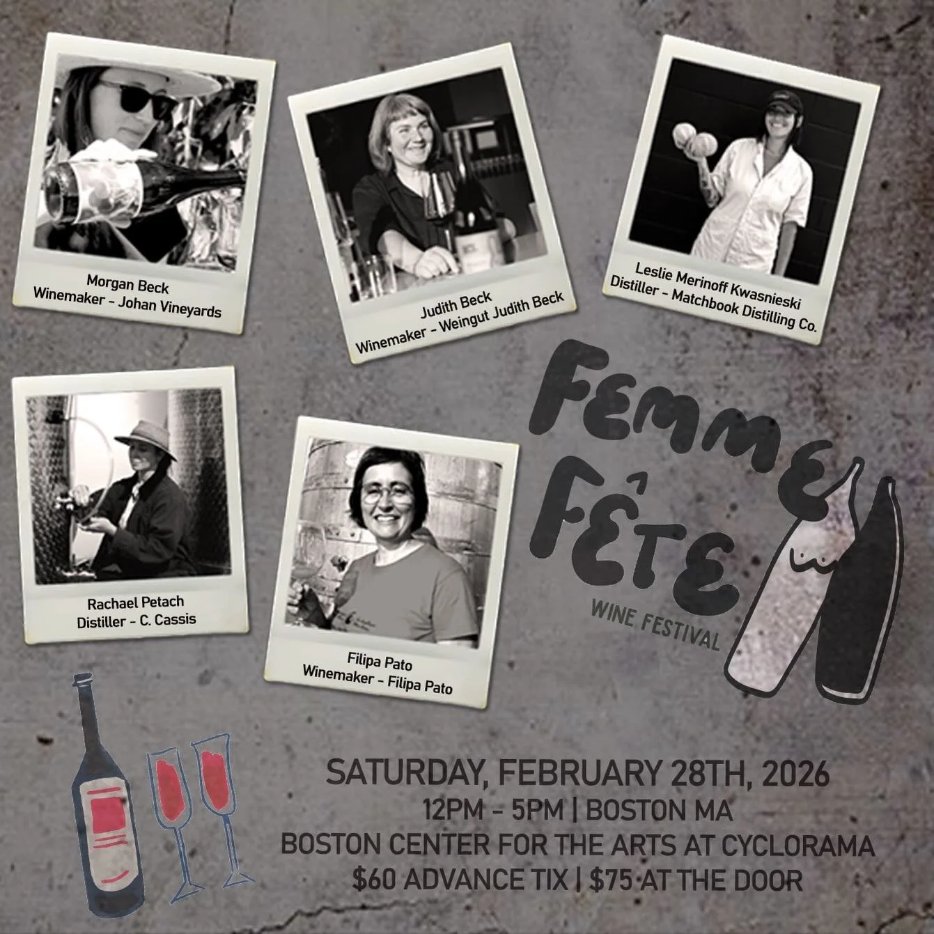 We&rsquo;ve got some amazing ladies rolling into town for the inaugural @femmefeteboston next month. Grab a ticket and check it out! Link in bio