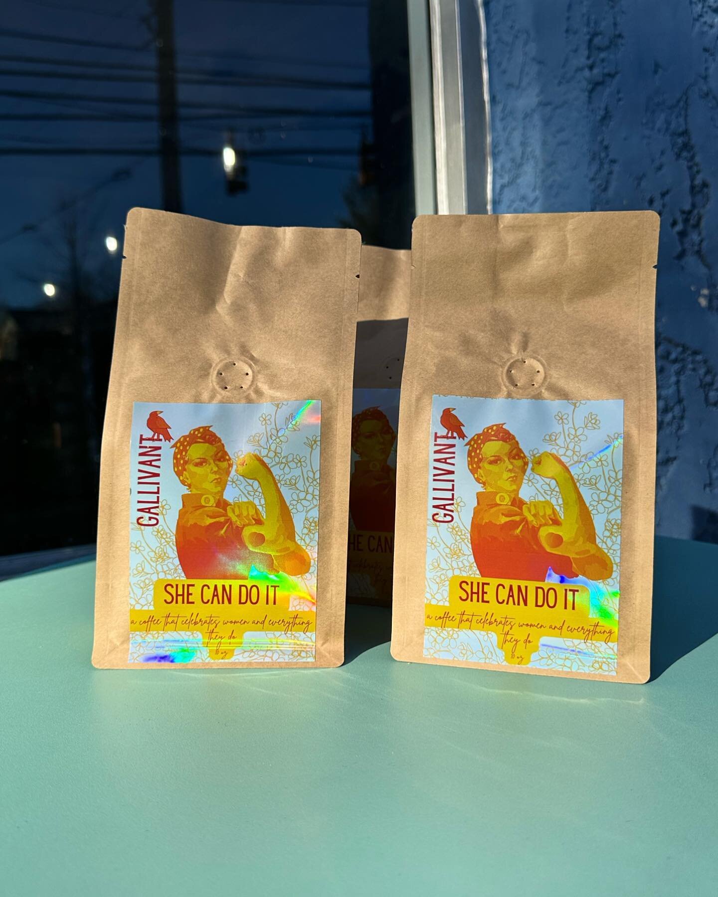 Run, don&rsquo;t walk&hellip;because She Can Do It is back on the shelf! This is one of our favorites.  A washed process, we taste toffee, peach, brown sugar and mandarin-and it has an exceptionally clean finish. This coffee celebrates the women who 