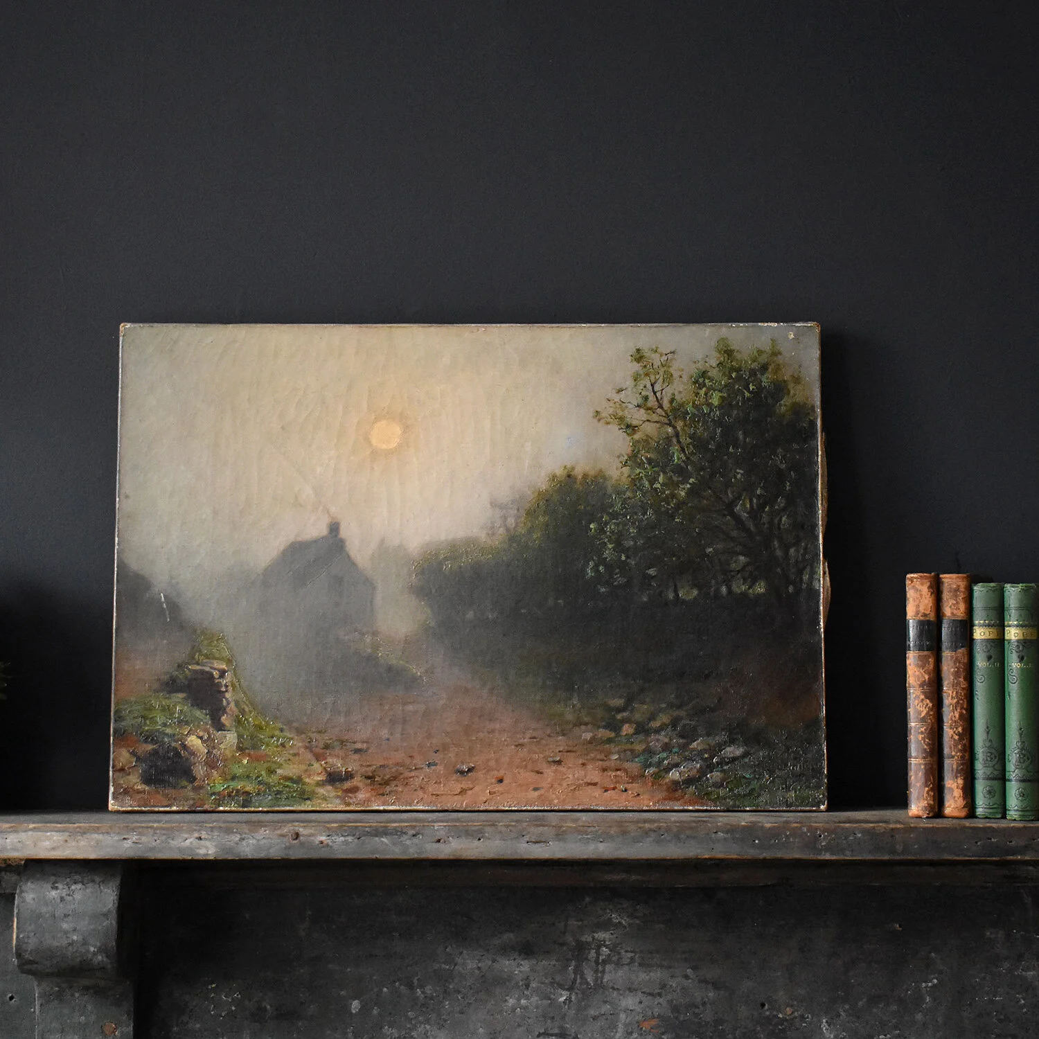 19th Century Dreamy French Landscape