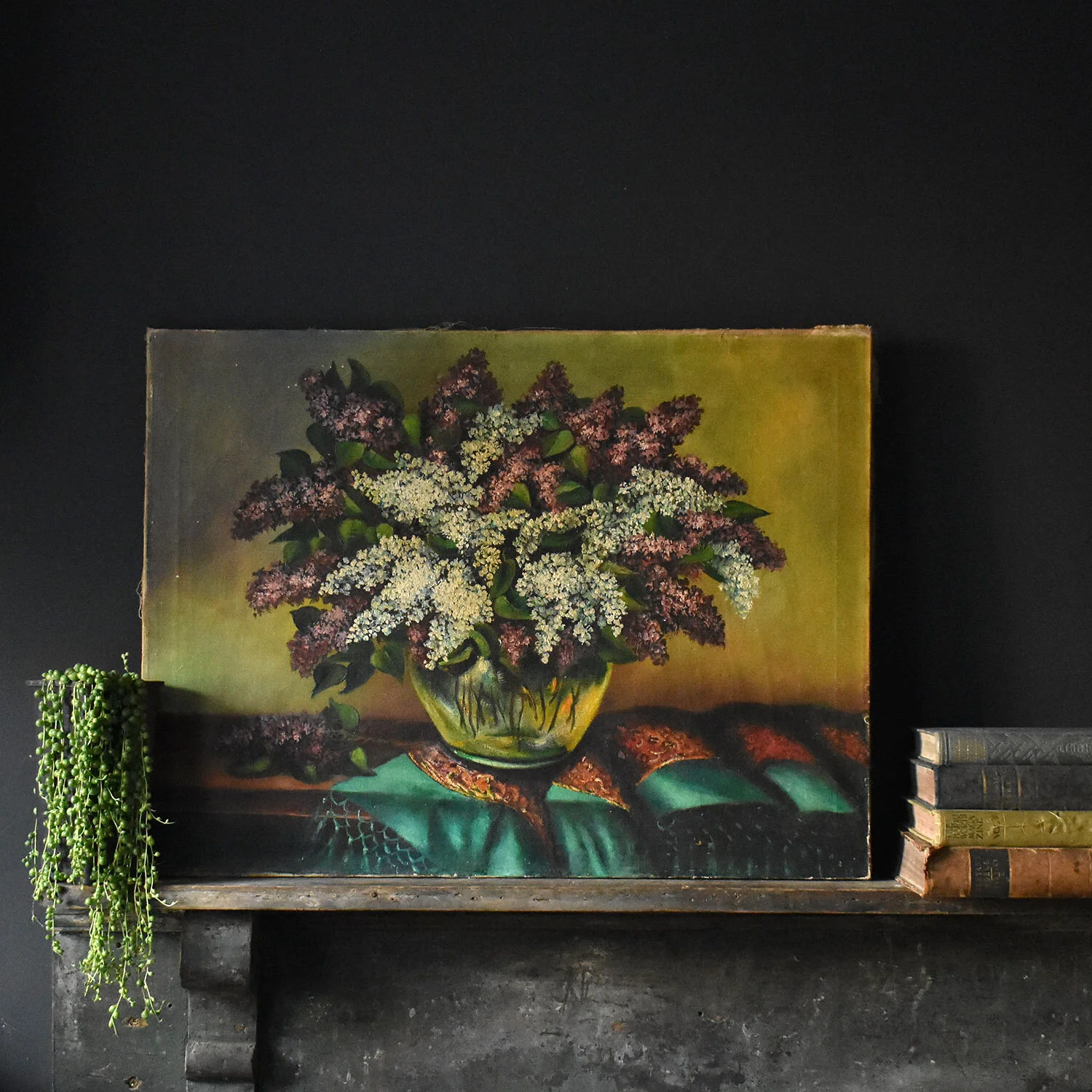 Vibrant Still Life Depicting Buddleja, 1920s