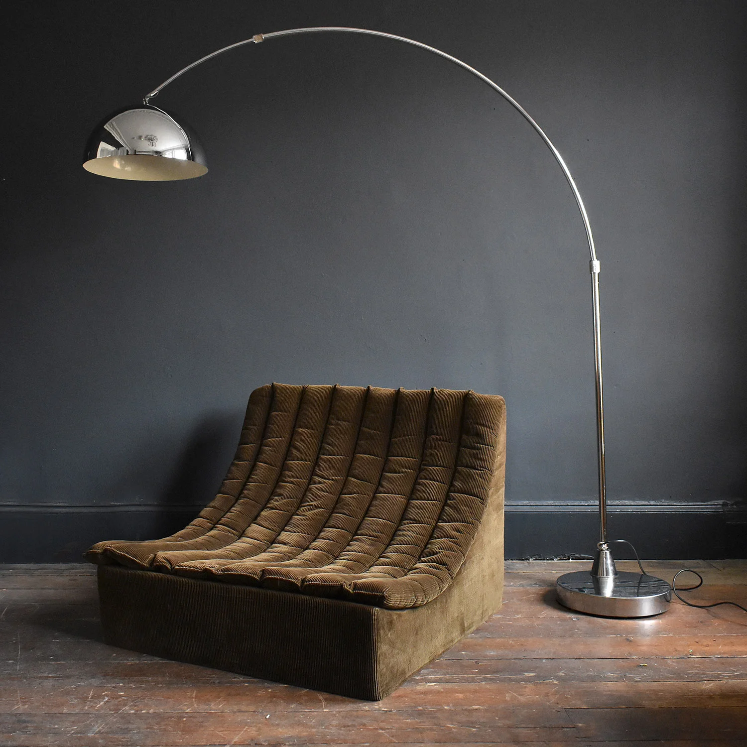 Velvet Corduroy Scoop Chair by Martin Sylvester for Habitat