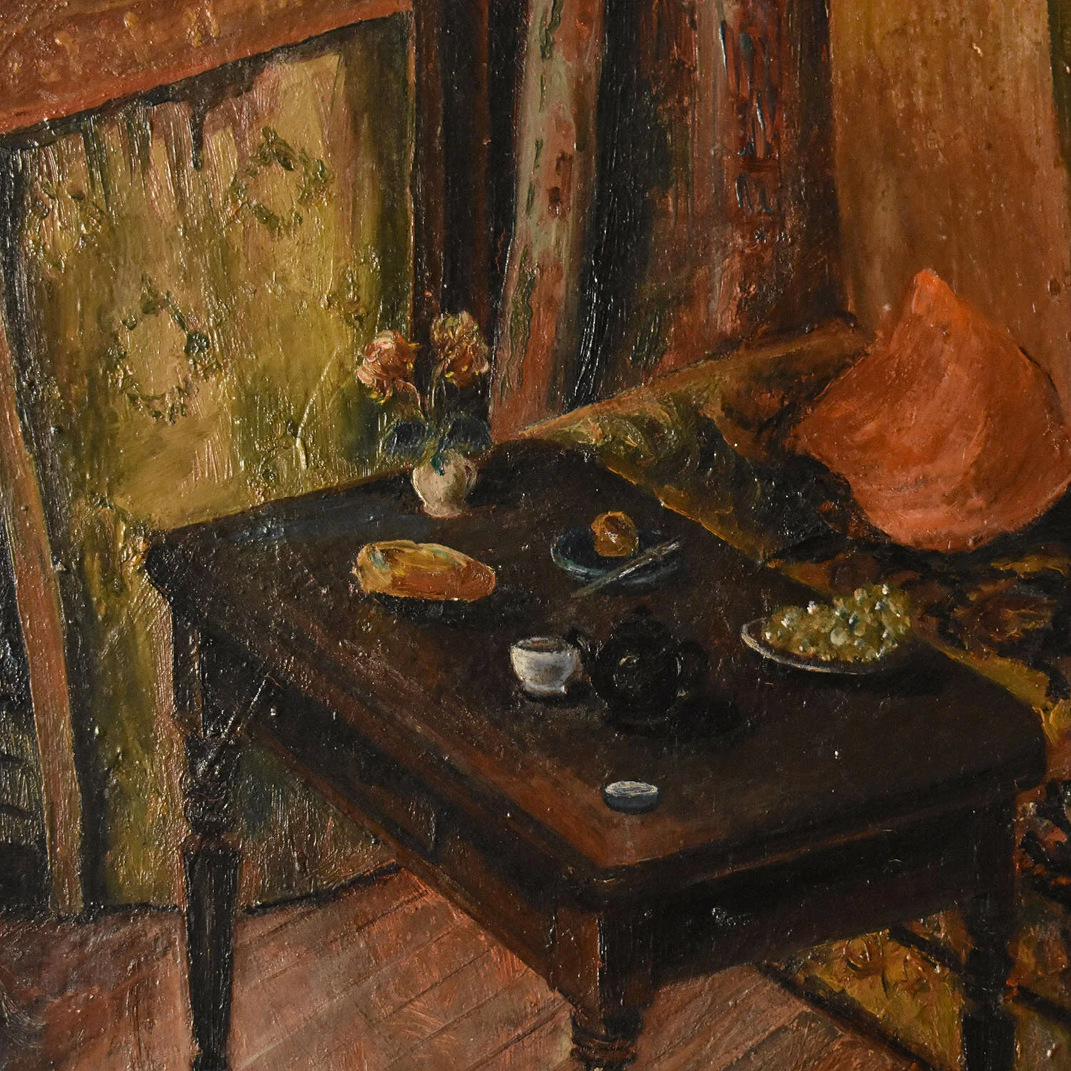 Bohemian Interior Scene by Siri Rathsman, 1920s