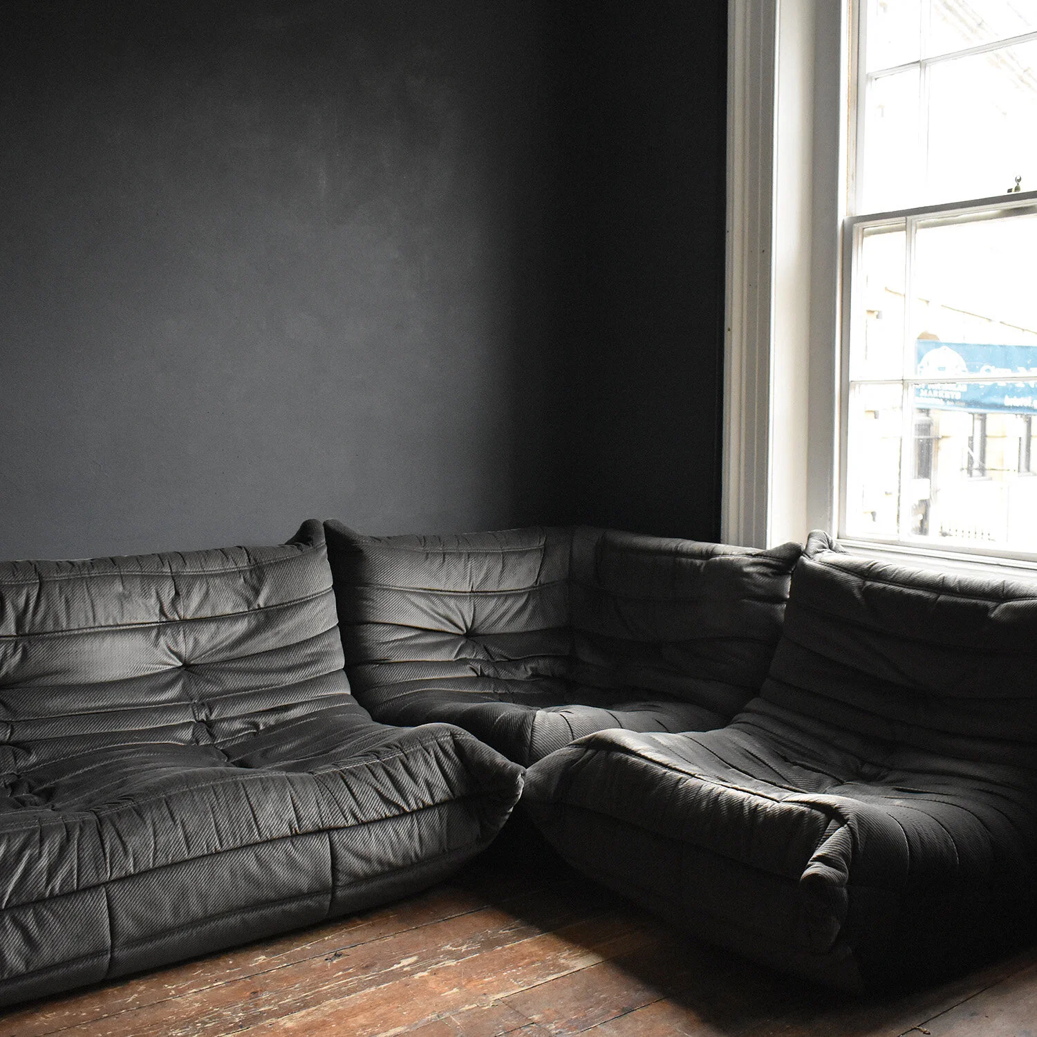 Togo Modular Sofa and Chairs by Michel Ducaroy for Ligne Roset