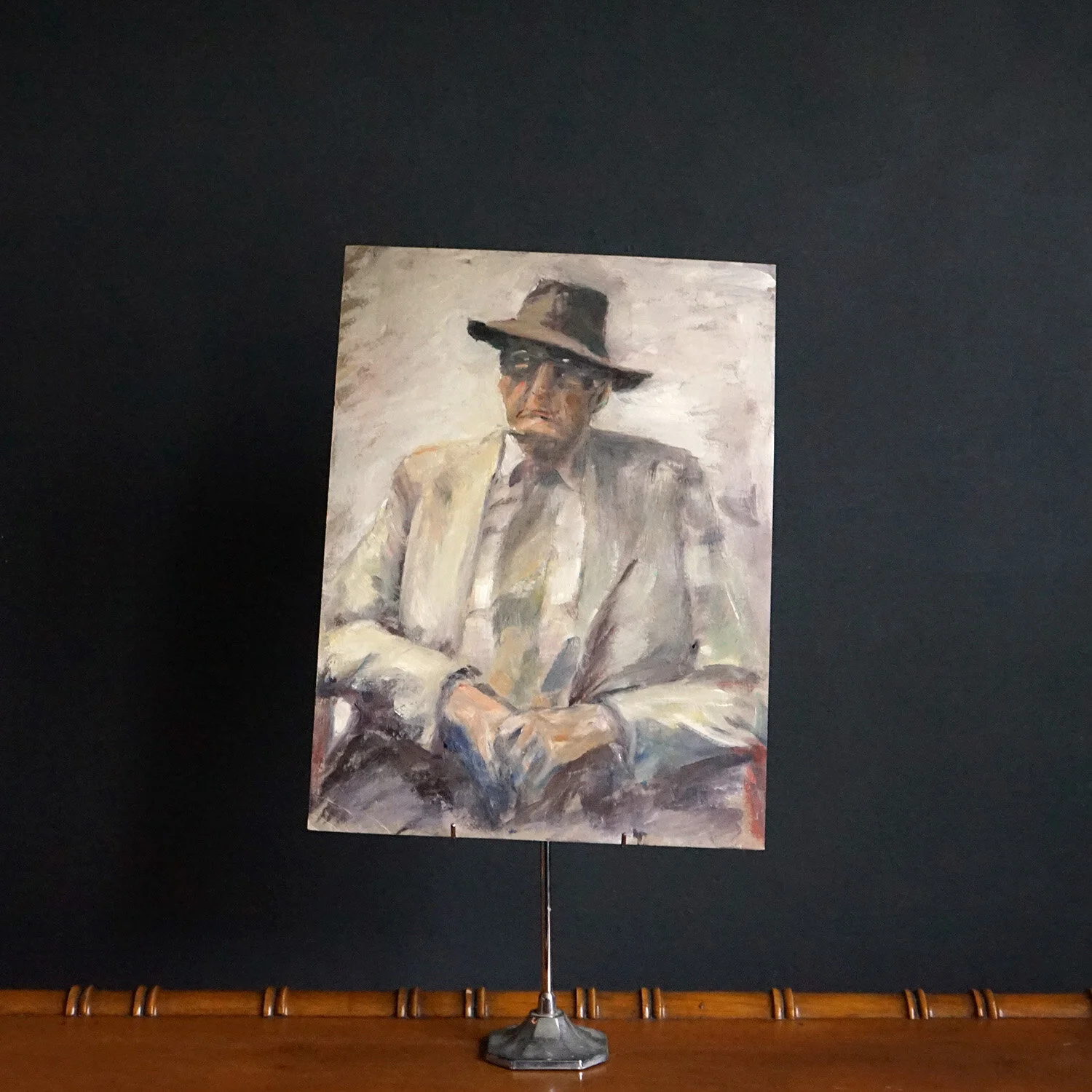 Bloomsbury Style Portrait of an Old Man 