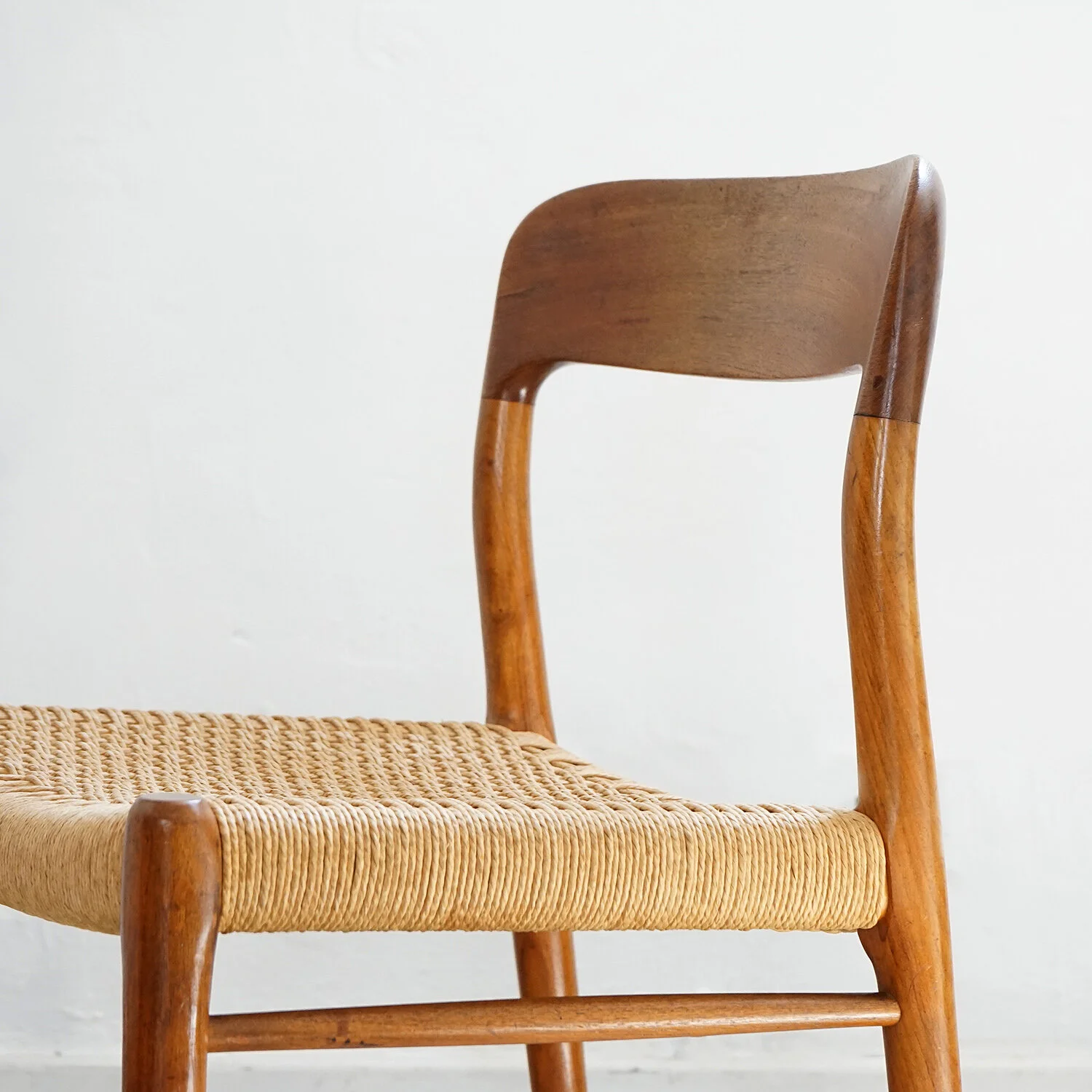 Set of Eight 'Model 75' Dining Chairs by Niels Otto Møller