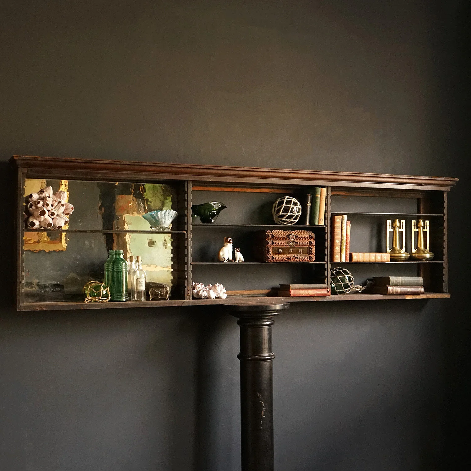 Victorian Ebonised Shop Fitting Shelves