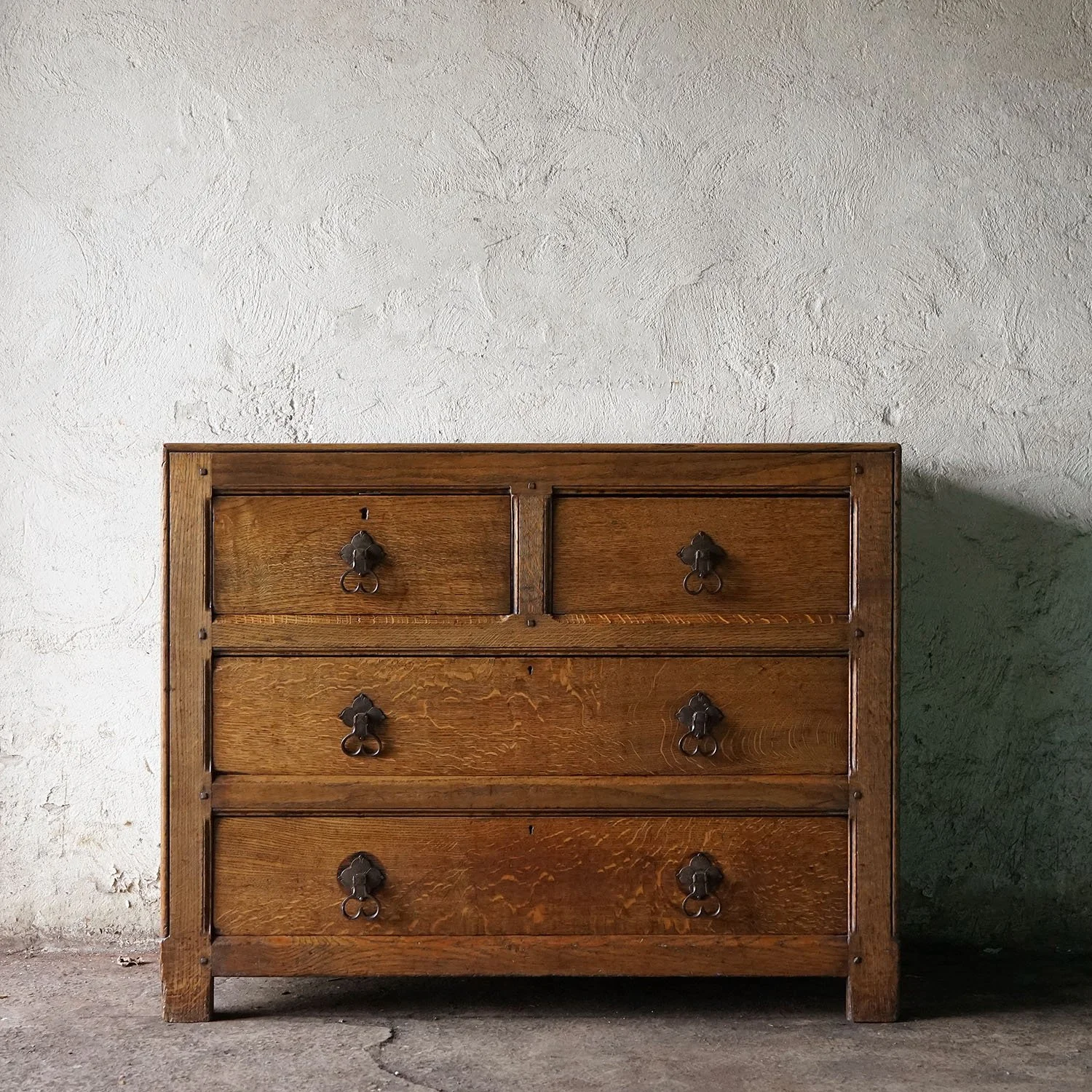 Oak Arts and Crafts Chest of Drawers by Liberty & Co.