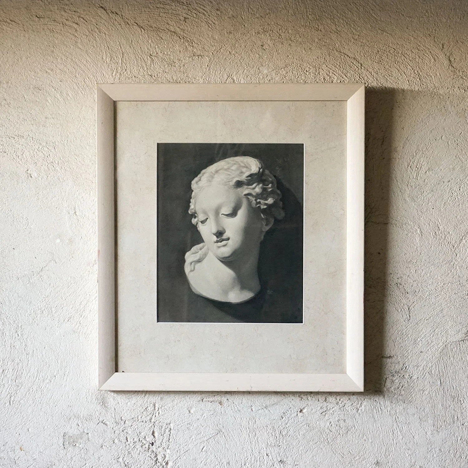 Study of a Classical Bust, Examined School South Kensington, 19th Century