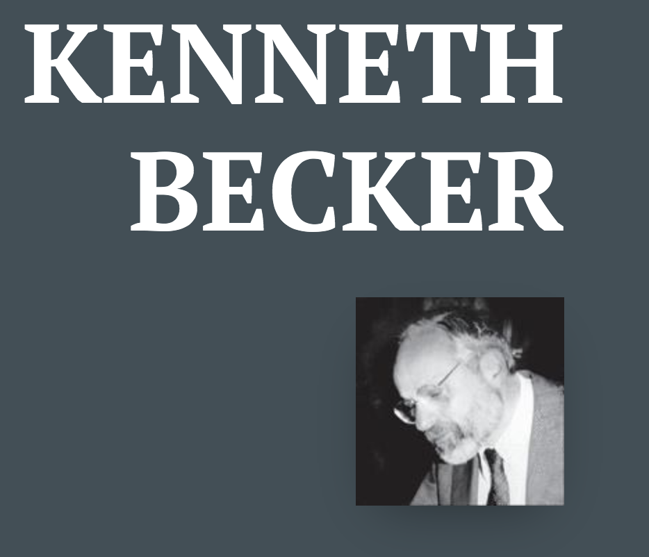 Tribute to Kenneth Becker, M.D.