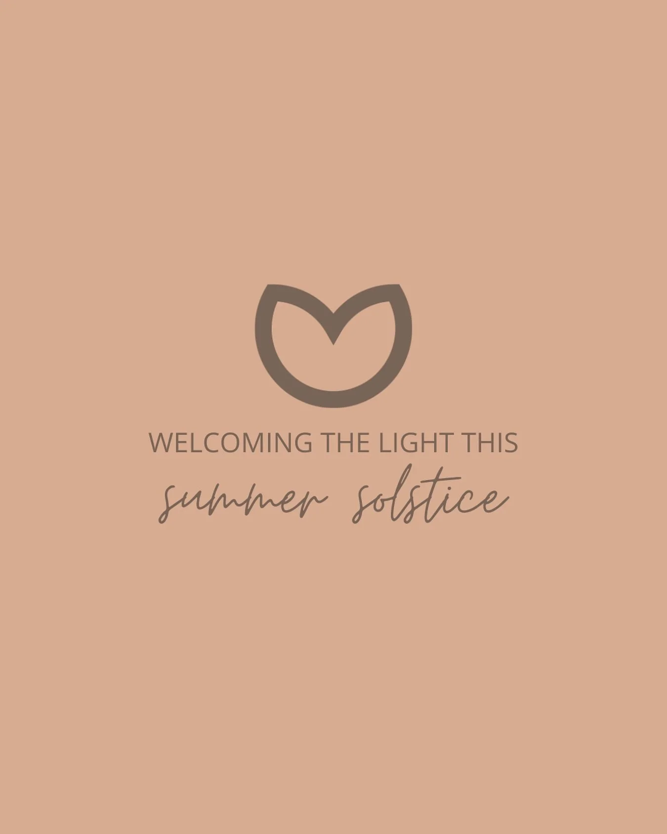 Yesterday marked the Summer Solstice, the longest day of the year. 

Here&rsquo;s to lighter evenings, deeper breaths, and finding moments of calm amongst it all. 🌅✨