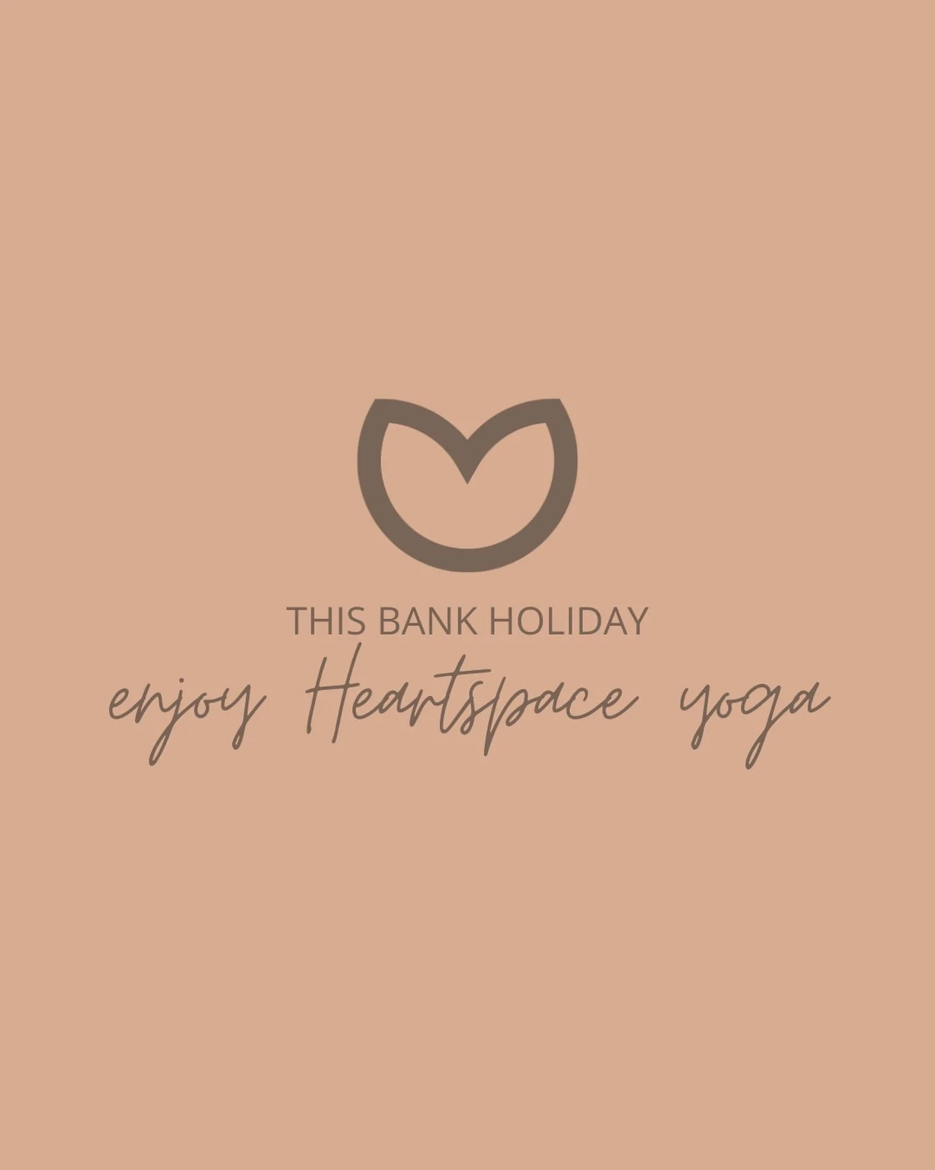 Wishing you all a fabulous long bank holiday weekend 🙏🏻 

Our usual classes won&rsquo;t be running on Monday, but do not worry, there are so many classes for you to enjoy on our Heartspace on Demand platform (included free with your Heartspace memb