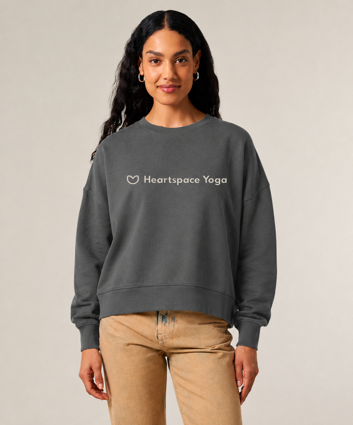 Women's Sweatshirt | Cream Logo