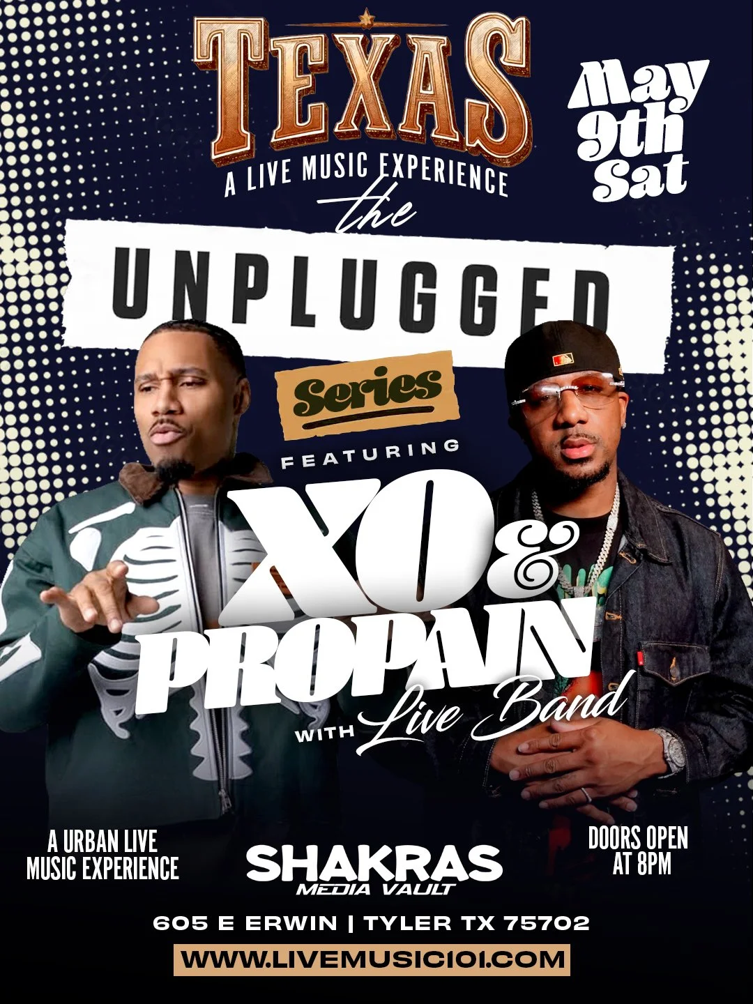 Texas Unplugged: The Unplugged Series featuring XO &amp; Propain Live Band