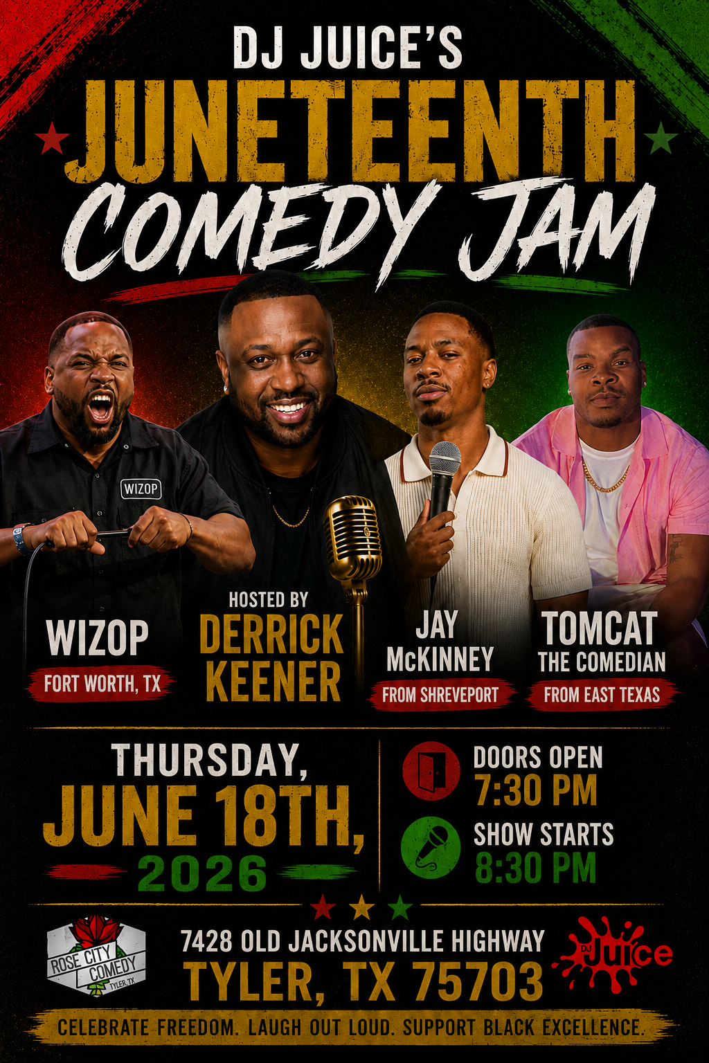 DJ Juice's Juneteenth Comedy Jam