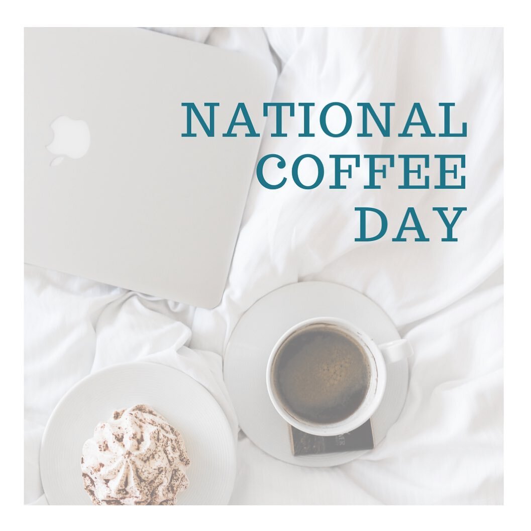 Happy National Coffee Day everyone. Are you a 0, 1, 2, or 3 cups kinda guy or gal? I&rsquo;m definitely a 1 cup gal, but nothing beats a latte treat during the fall hunty 🤗. A study shows coffee increases therapist productivity. That&rsquo;s totally
