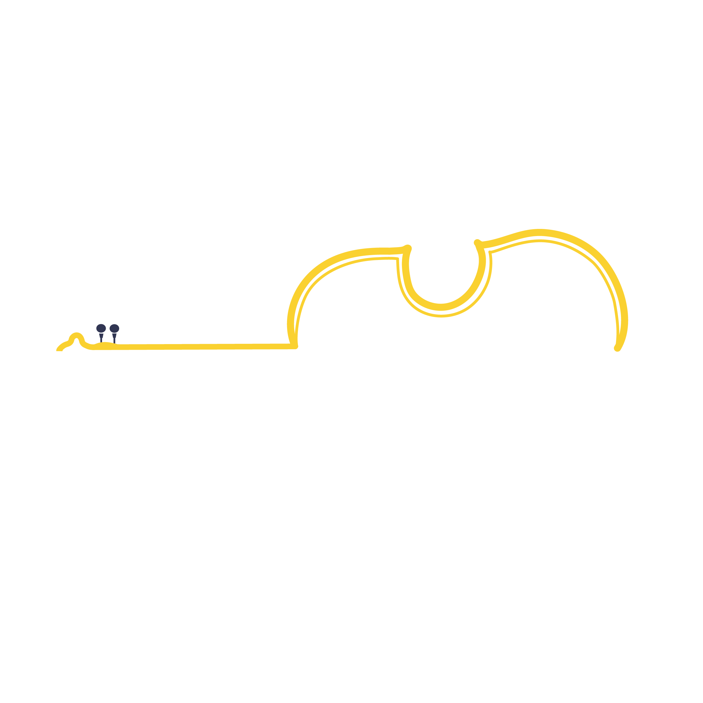Black background with gold outline of a diamond-shaped object and several small gold chains hanging down.