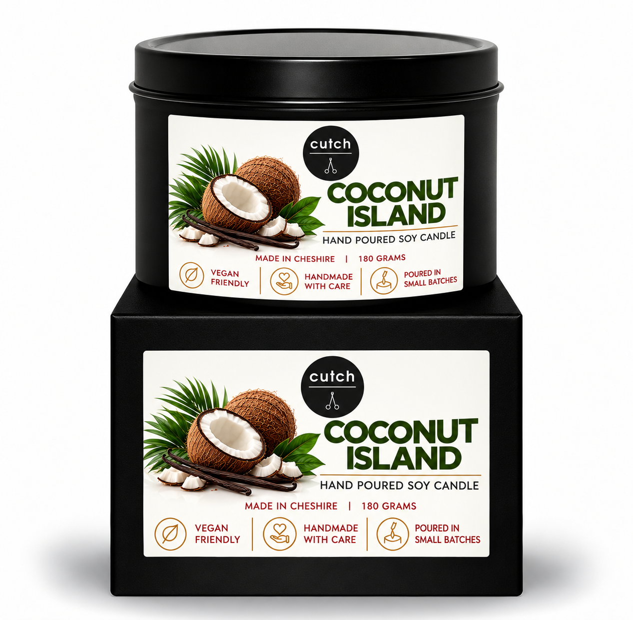 Coconut Island Soy Wax Candle