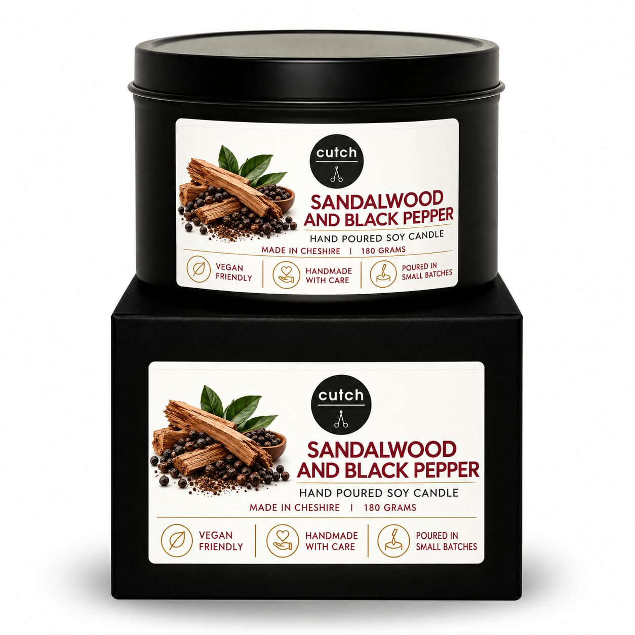 Sandalwood and Black Pepper Candle on box.png