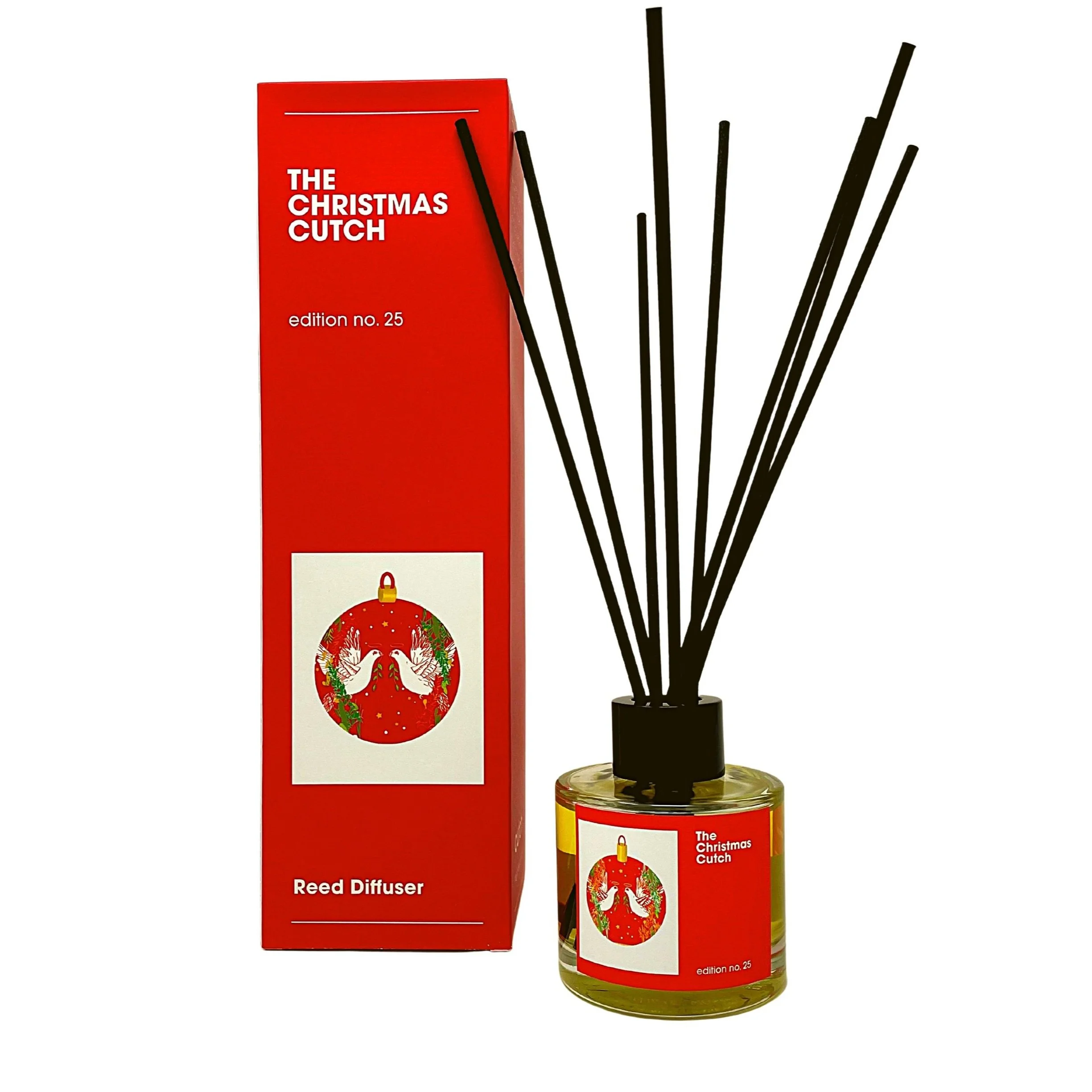 Christmas Cutch Reed Diffuser - Orange, Clove and Gingerbread