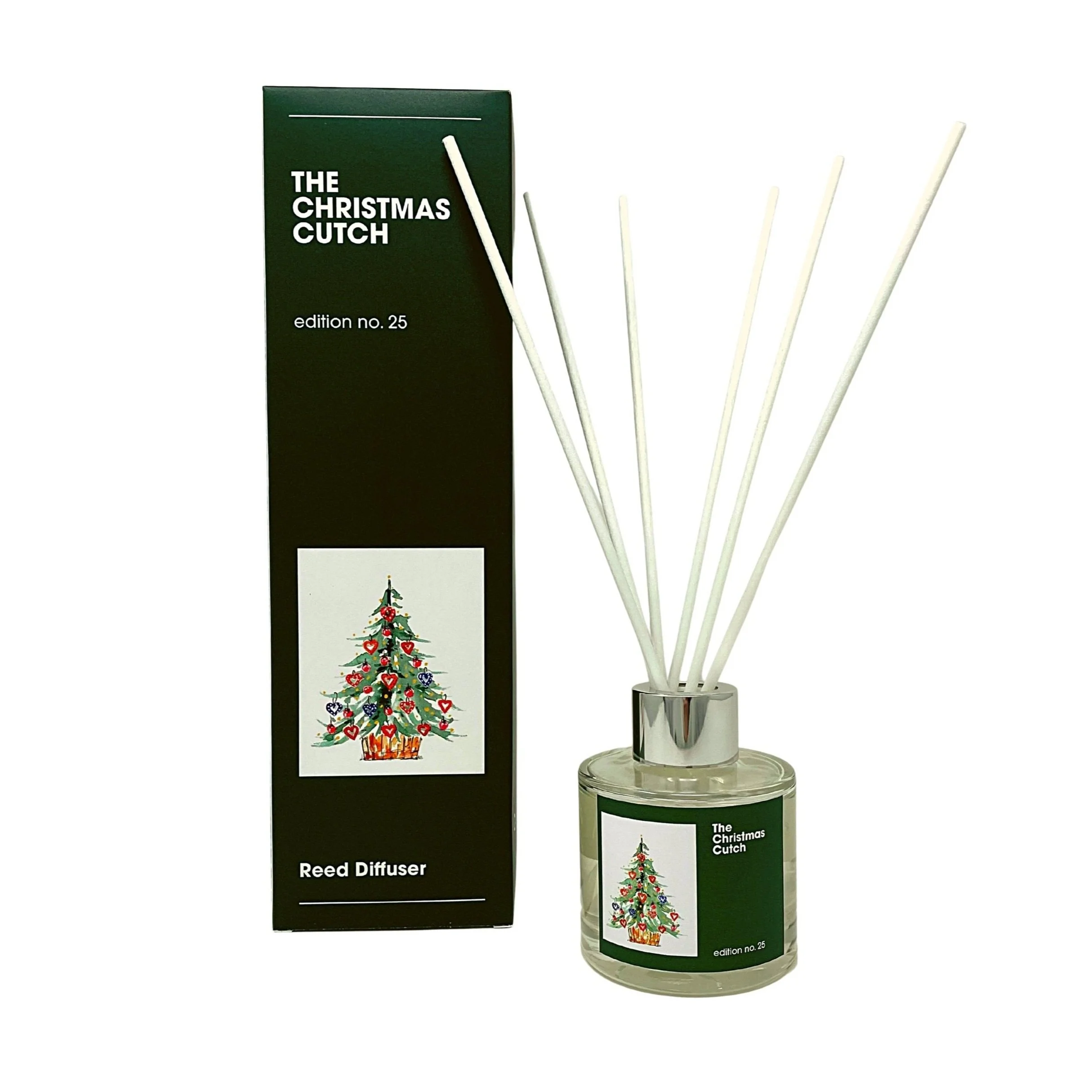 Christmas Cutch Reed Diffuser - Siberian Spruce, Fir Needle and Oak Moss