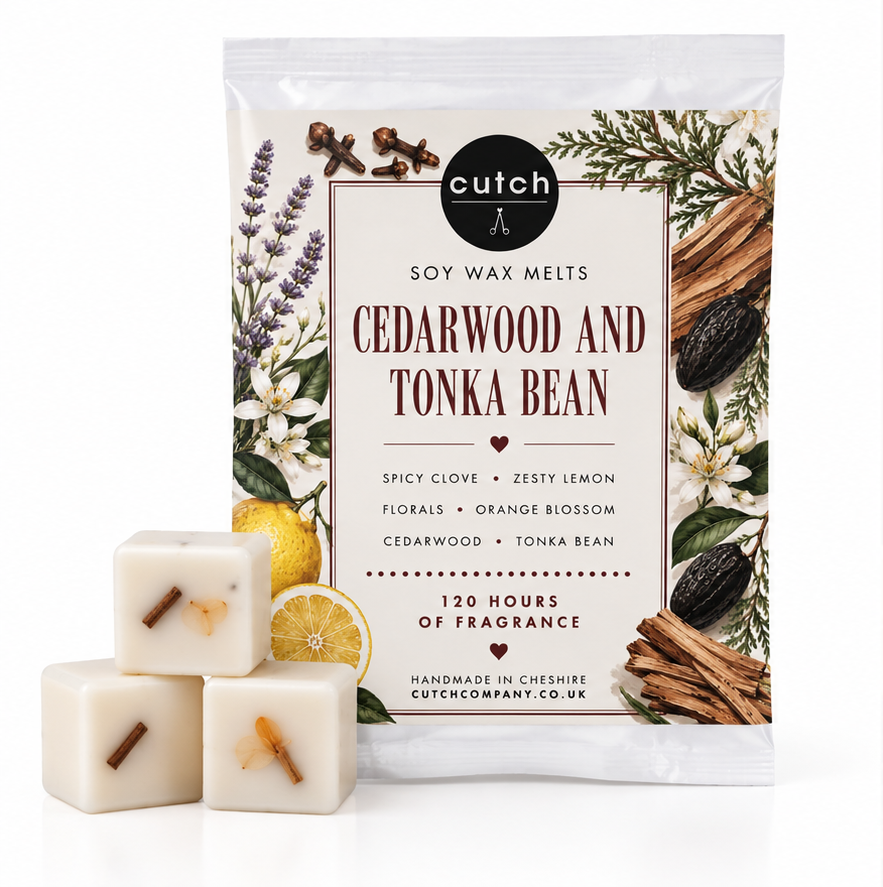 Cedarwood and Tonka Bean Soy Wax Melts