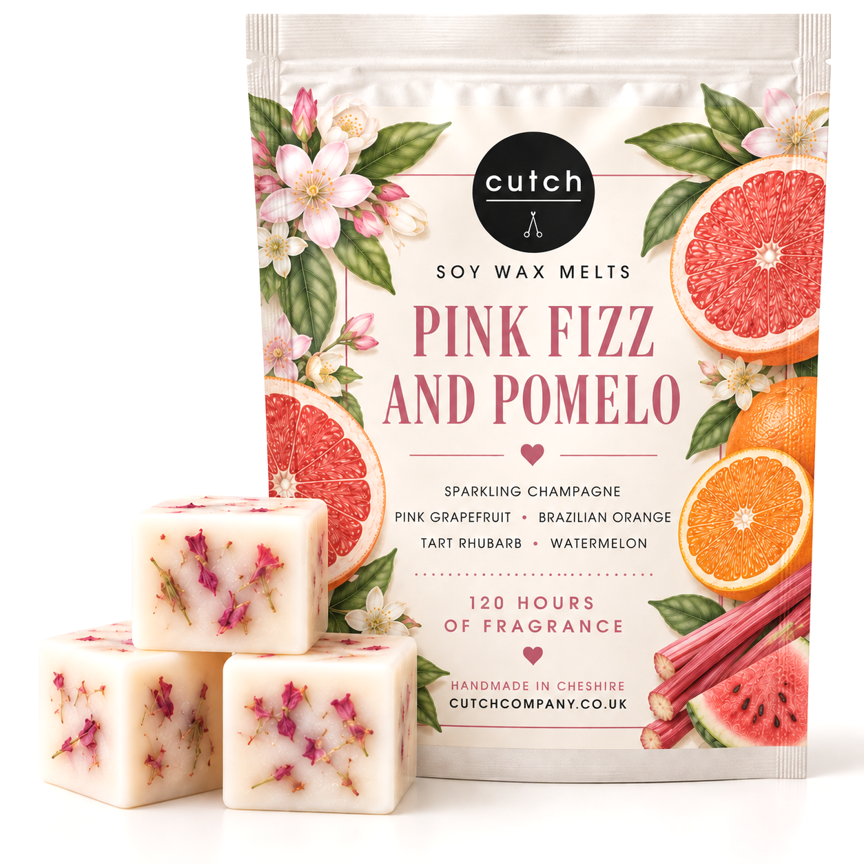 Pink Fizz and Pomelo Soy Wax Melts
