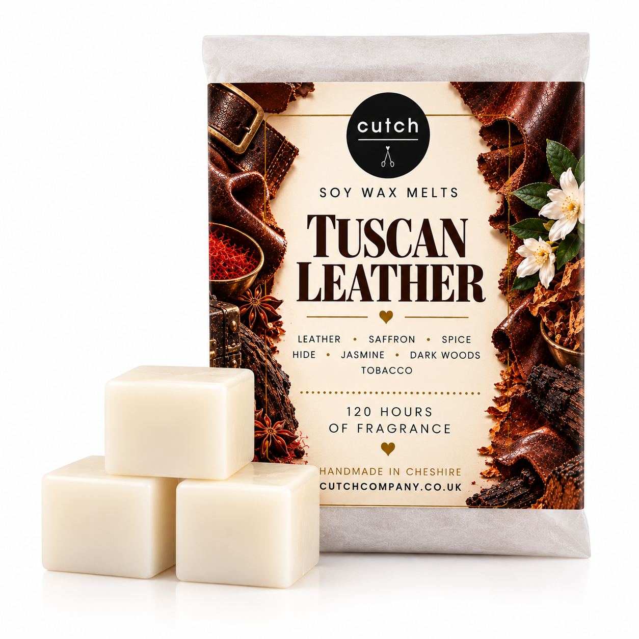 Tuscan Leather Soy Wax Melts