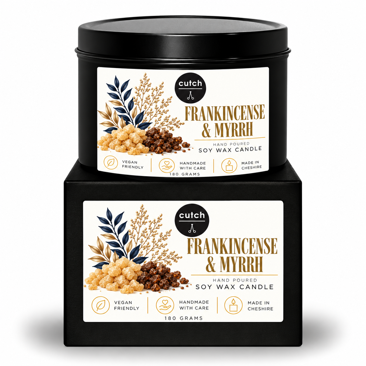 Frankincense and Myrrh Soy Wax Candle