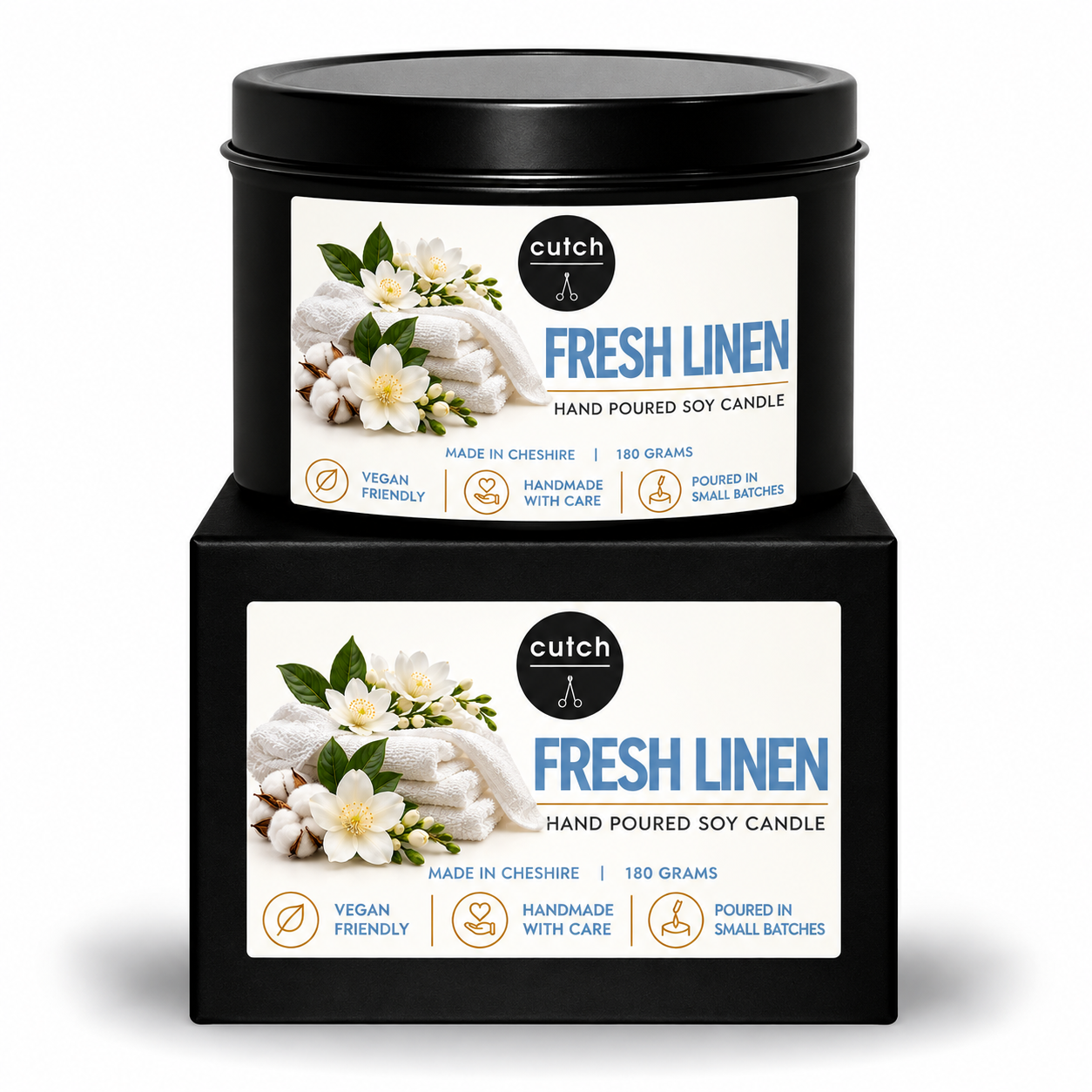 Fresh Linen Soy Wax Candle