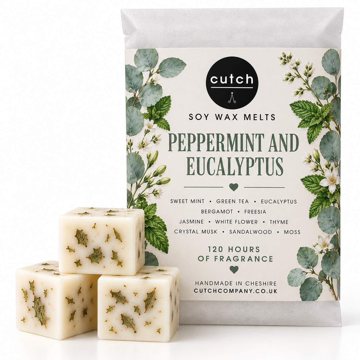 Peppermint and Eucalyptus Soy Wax Melts